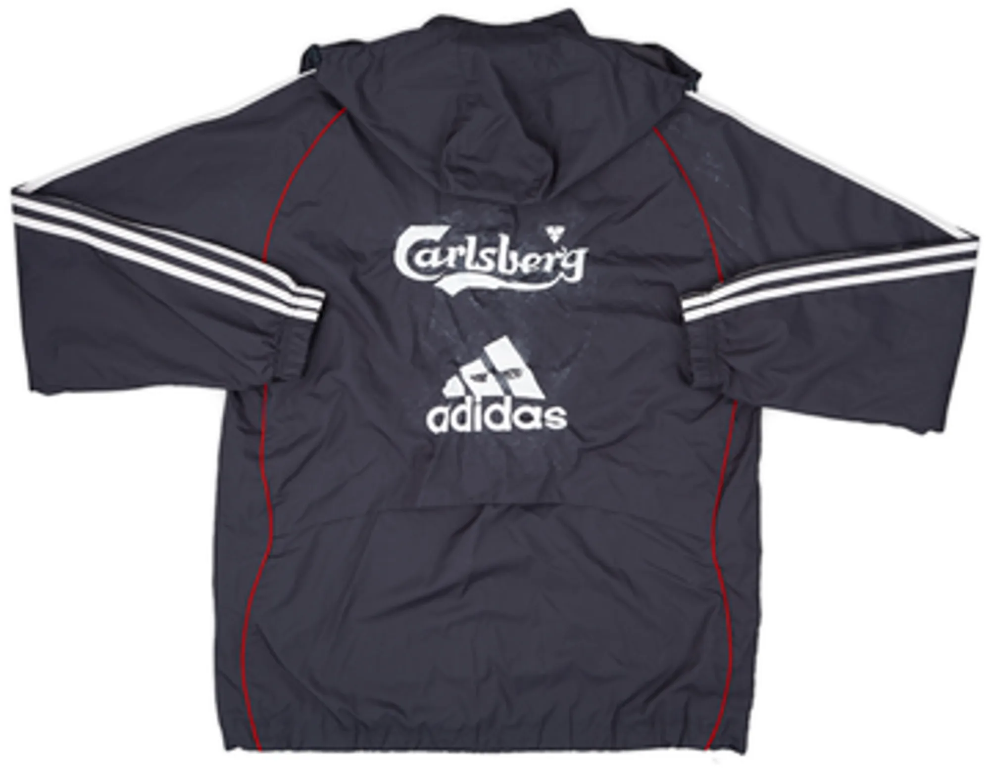2006-07 Liverpool adidas Hooded Rain Jacket - 5/10 - (M)