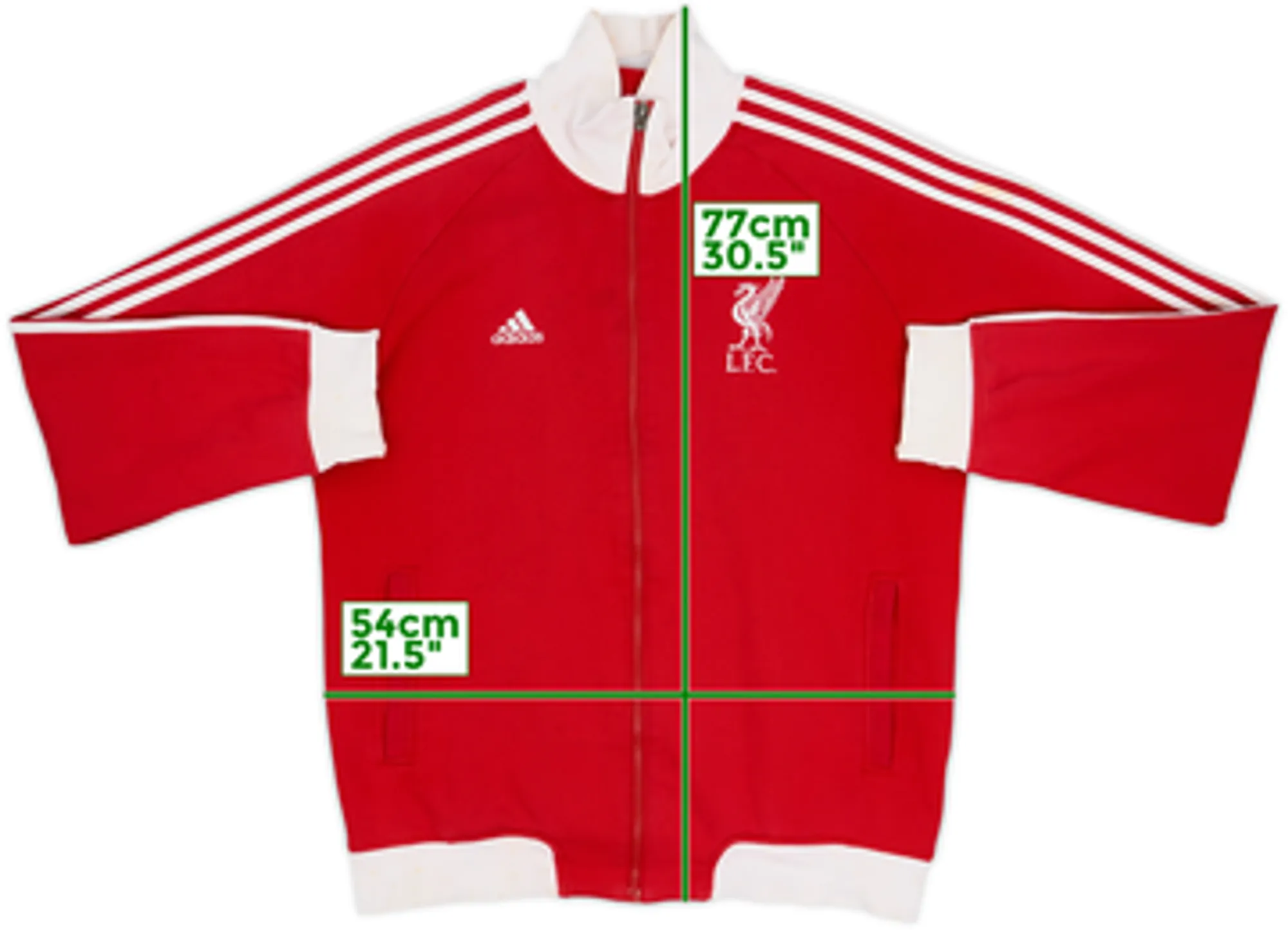 2006-07 Liverpool adidas Track Jacket - 6/10 - (L)