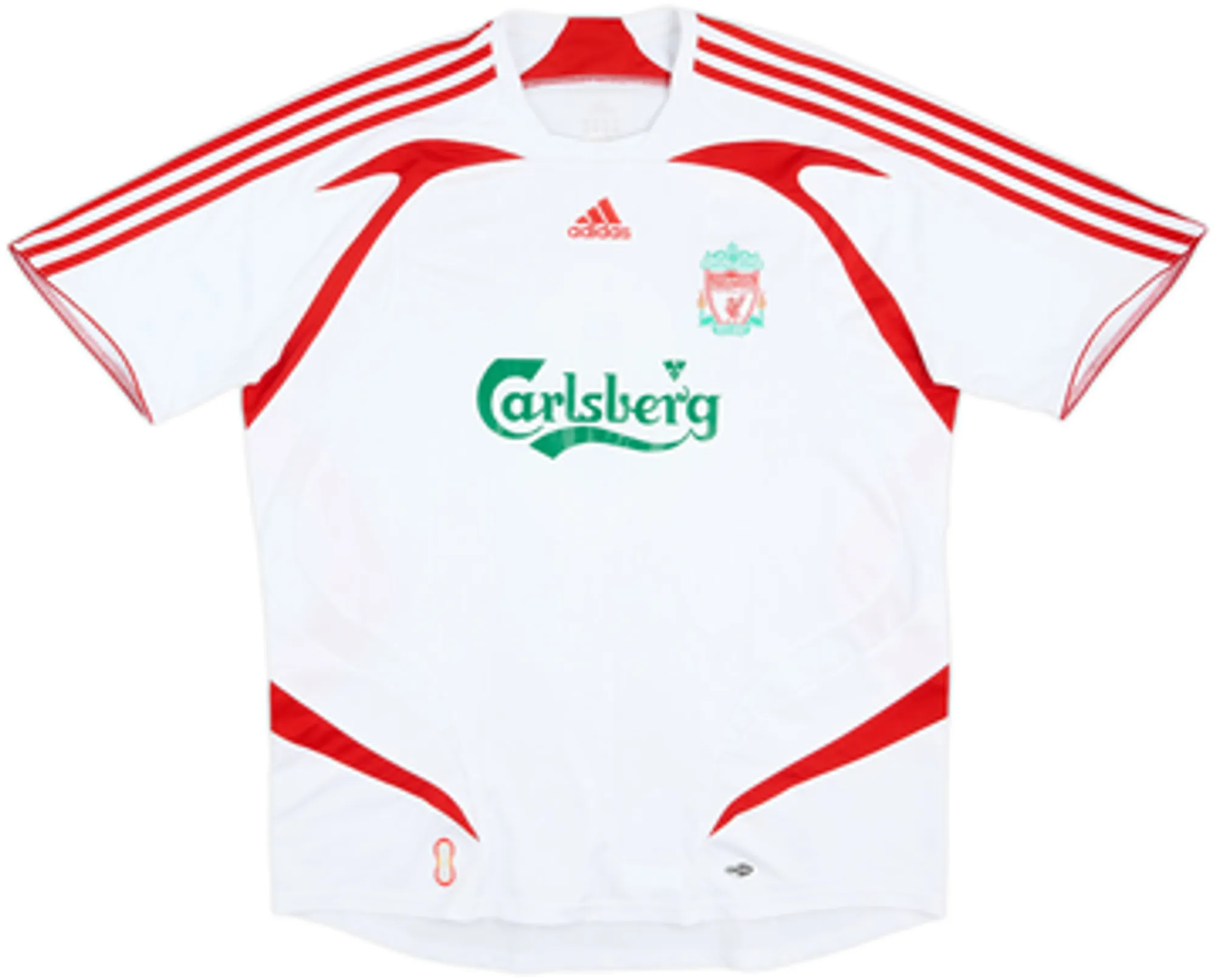 2007-08 Liverpool Away Shirt Gerrard #8 - 6/10 - (L)