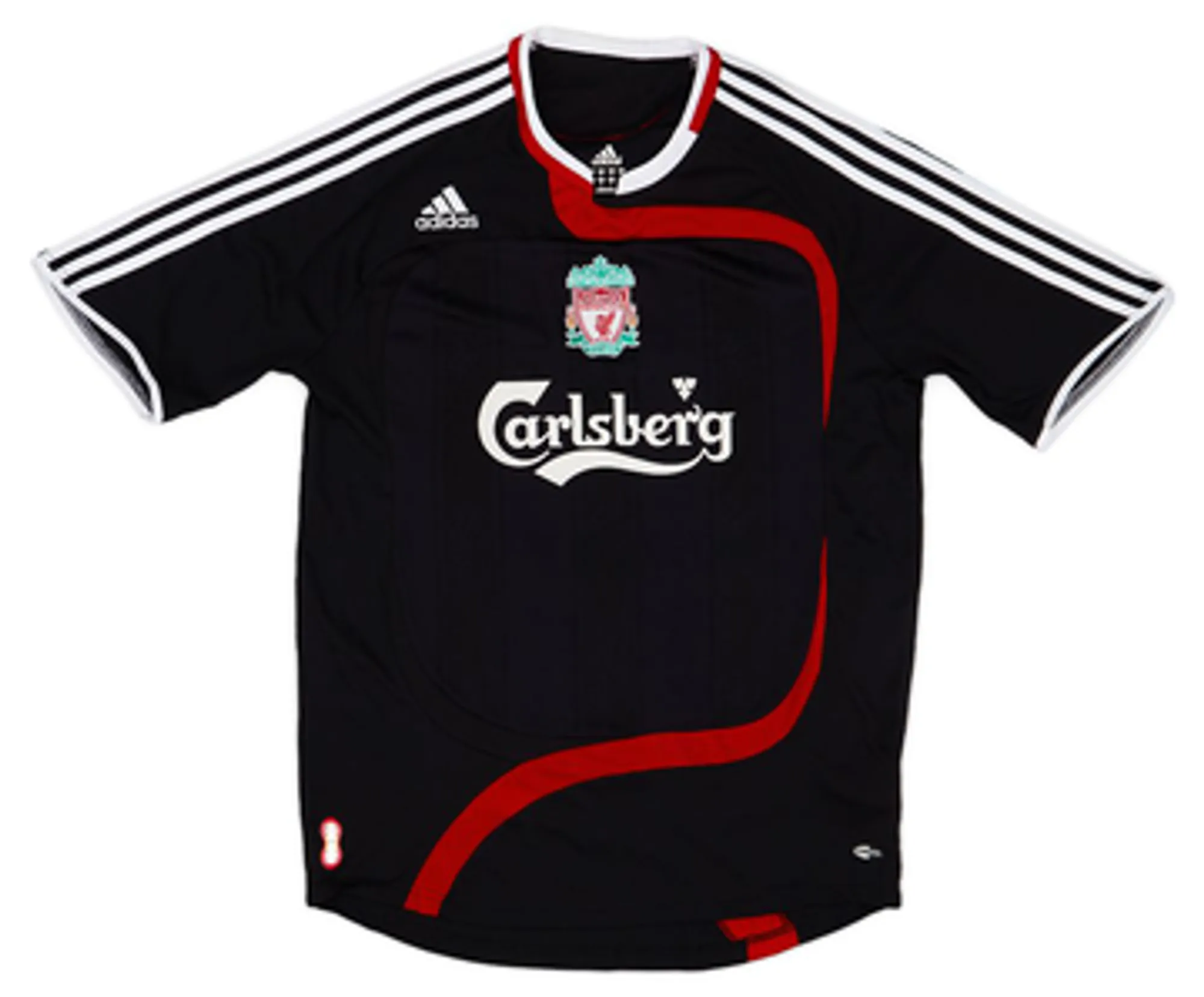 2007-08 Liverpool Third Shirt Alons0 #14EXXL