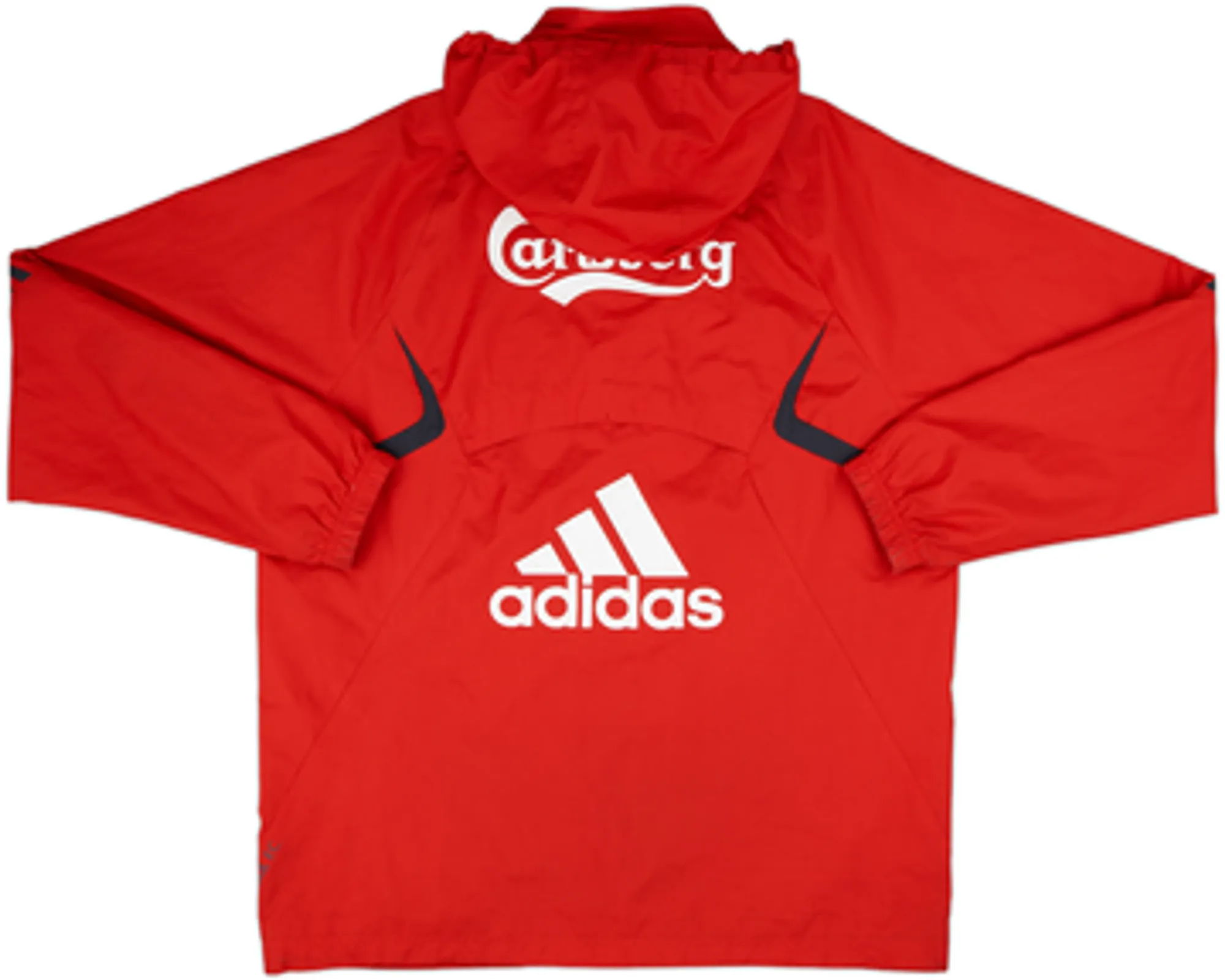 2007-08 Liverpool adidas CL Hooded Track Jacket - 6/10 - (M)