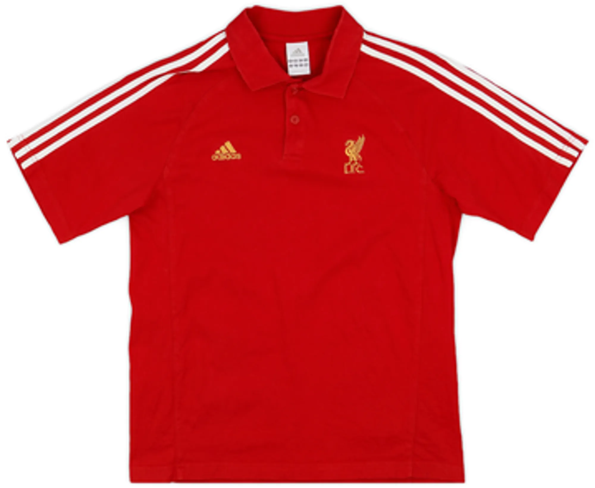 2007-08 Liverpool adidas Cotton Tee - 9/10 - (M)