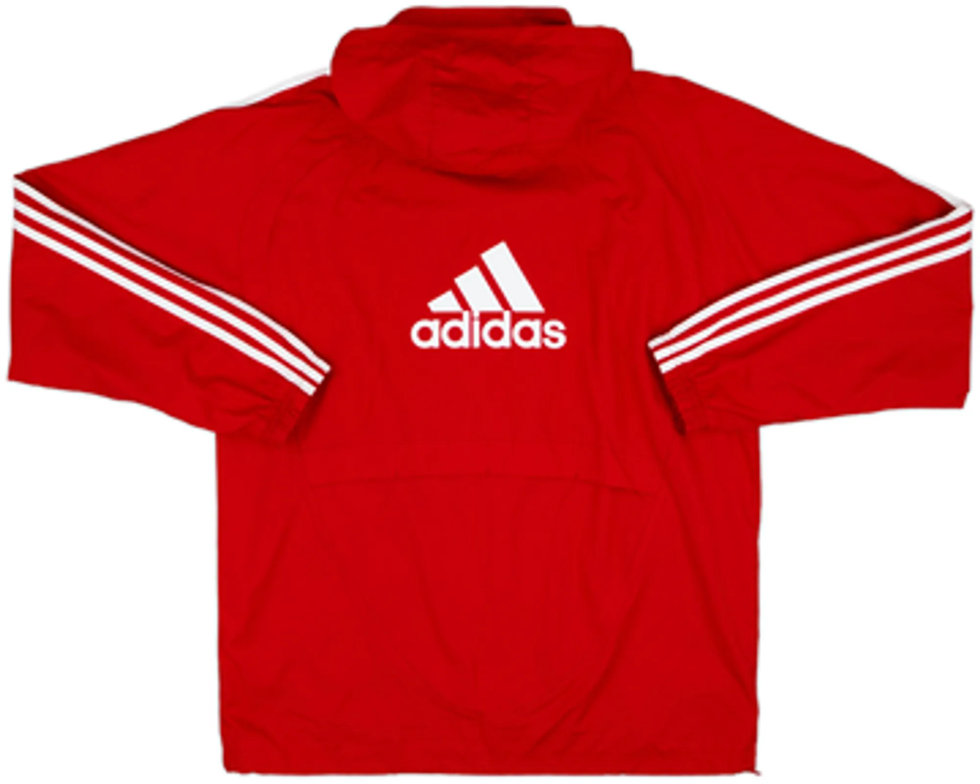 2008-09 Liverpool adidas Hooded Rain Jacket - 7/10 - (L)