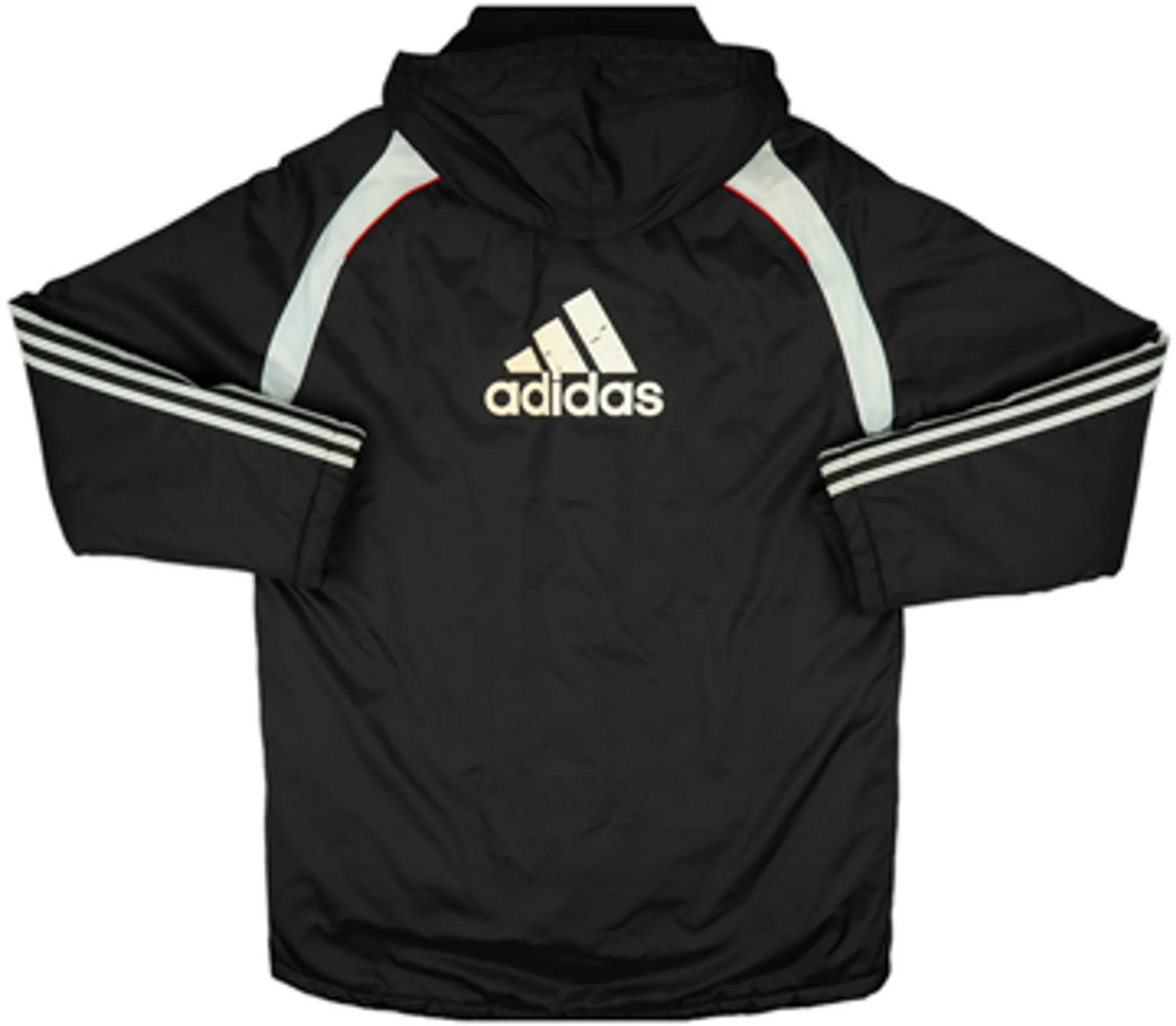 2008-09 Liverpool adidas Padded Bench Coat - 6/10 - (M/L)