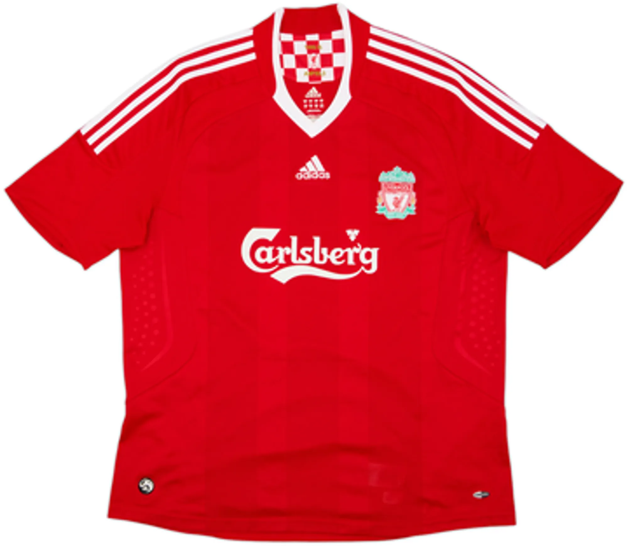 2008-10 Liverpool Home Shirt Carragher #23 - 6/10 - (L.Boys)