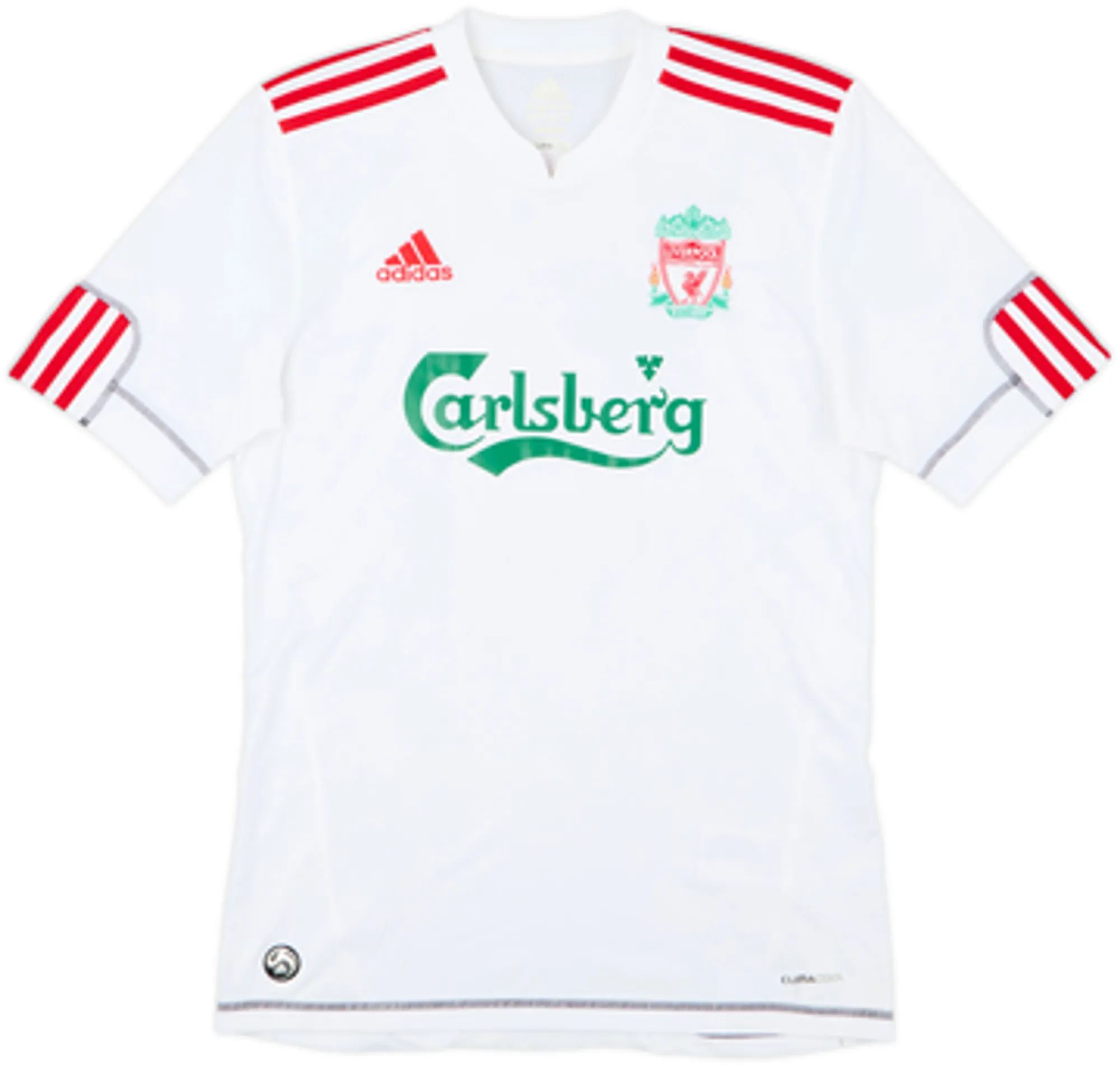 2009-10 Liverpool Third Shirt Aquilani #4 - 8/10 - (S)