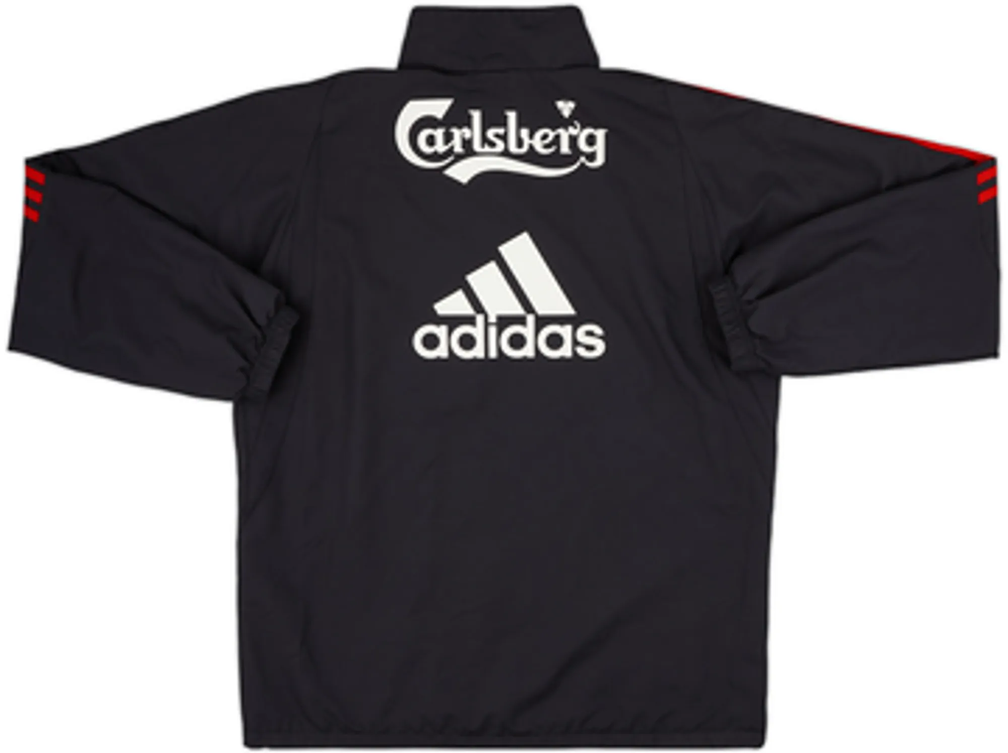 2009-10 Liverpool adidas 1/4 Zip Drill Top - 6/10 - (L)