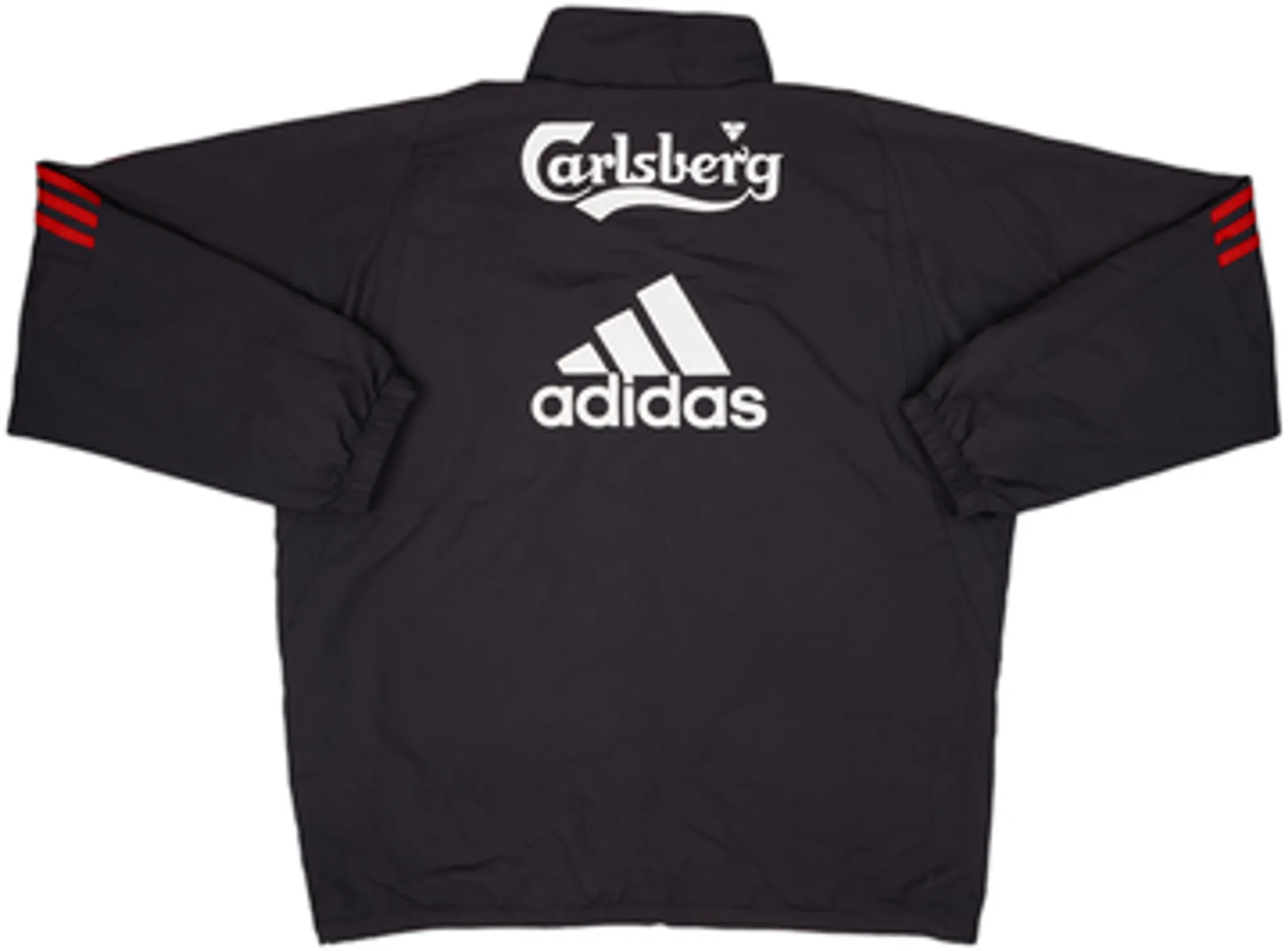 2009-10 Liverpool adidas 1/4 Zip Drill Top - 8/10 - (L)