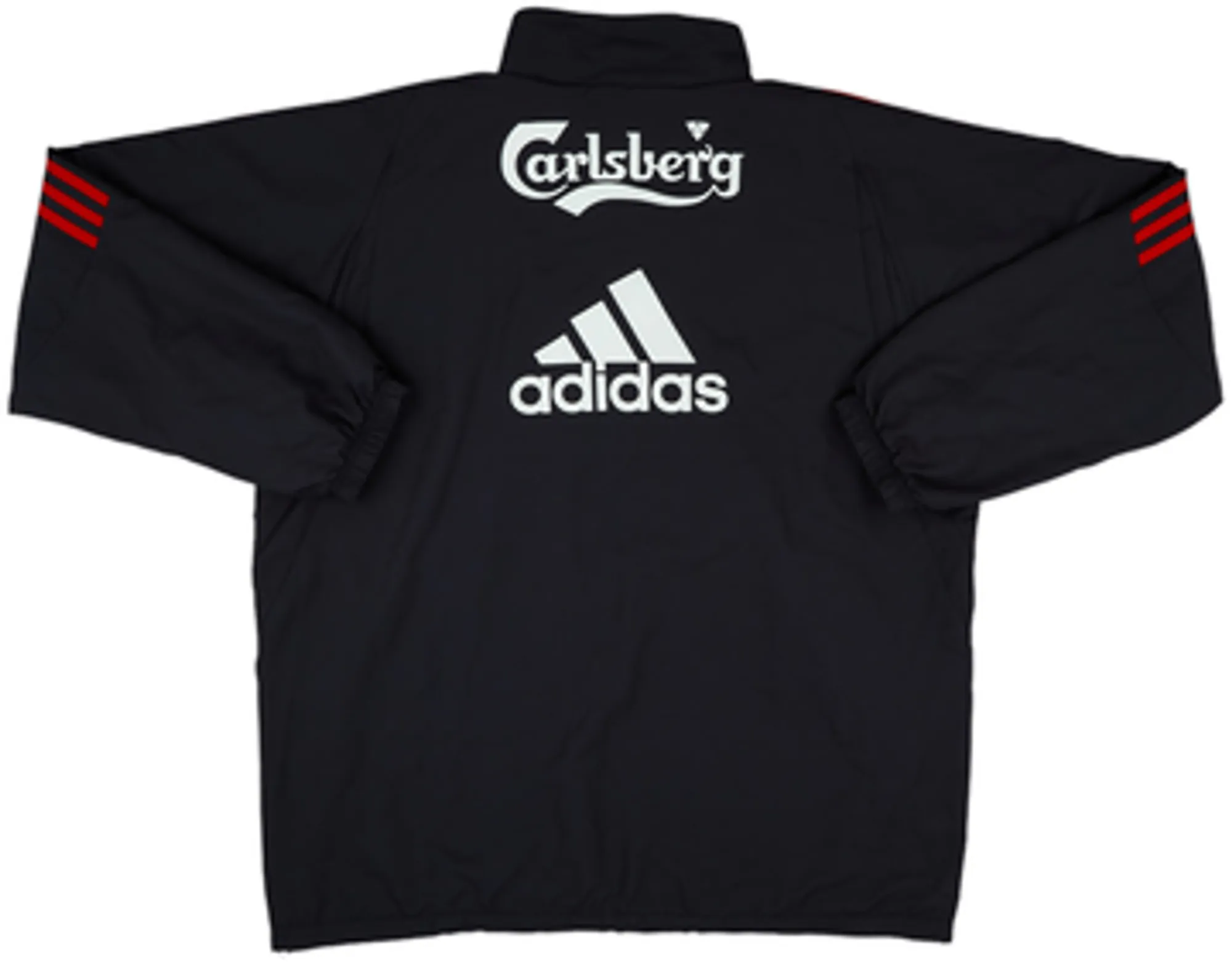 2009-10 Liverpool adidas 1/4 Zip Track Jacket - 6/10 - (XL)