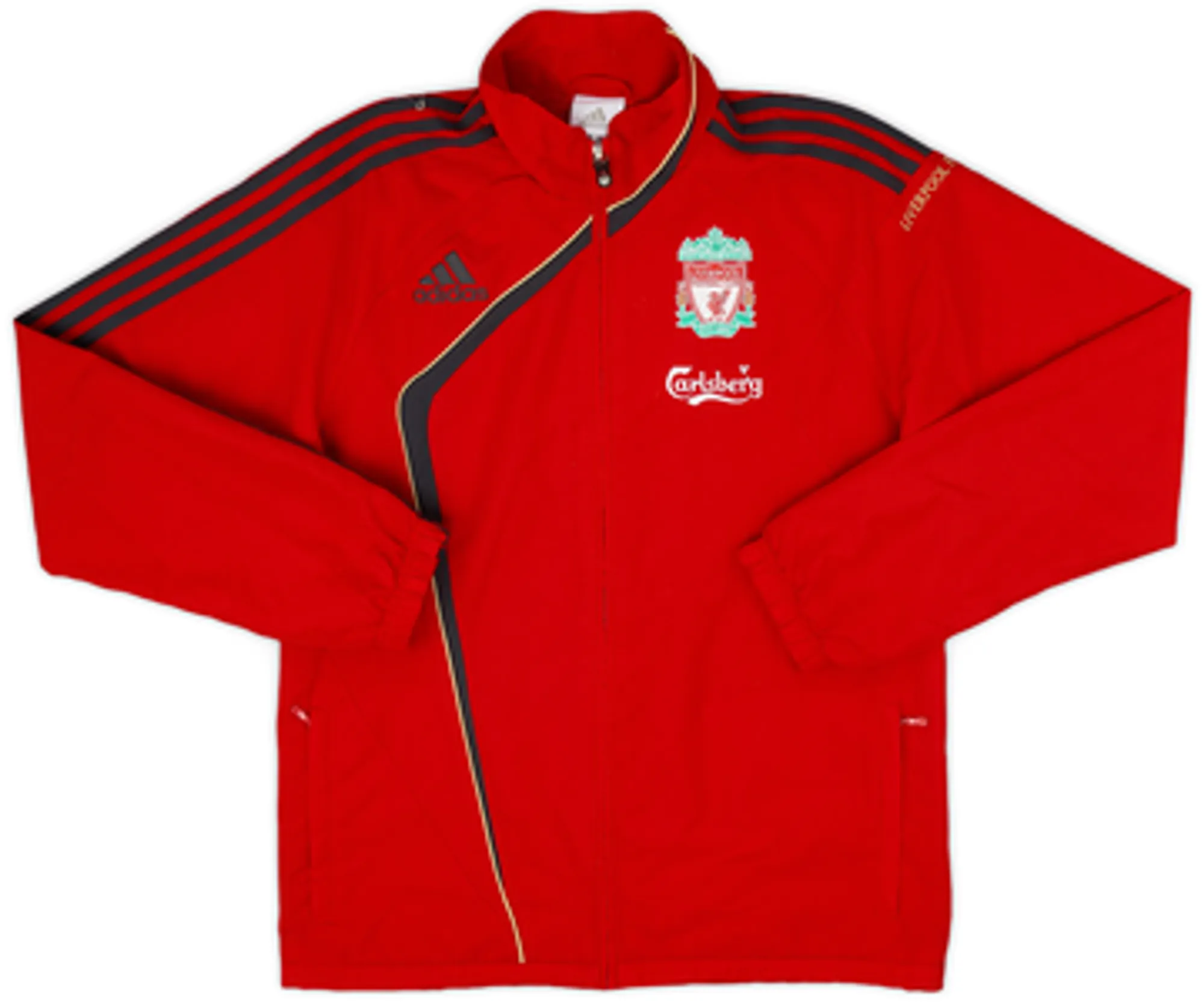 2009-10 Liverpool adidas Track Jacket - 9/10 - (M)