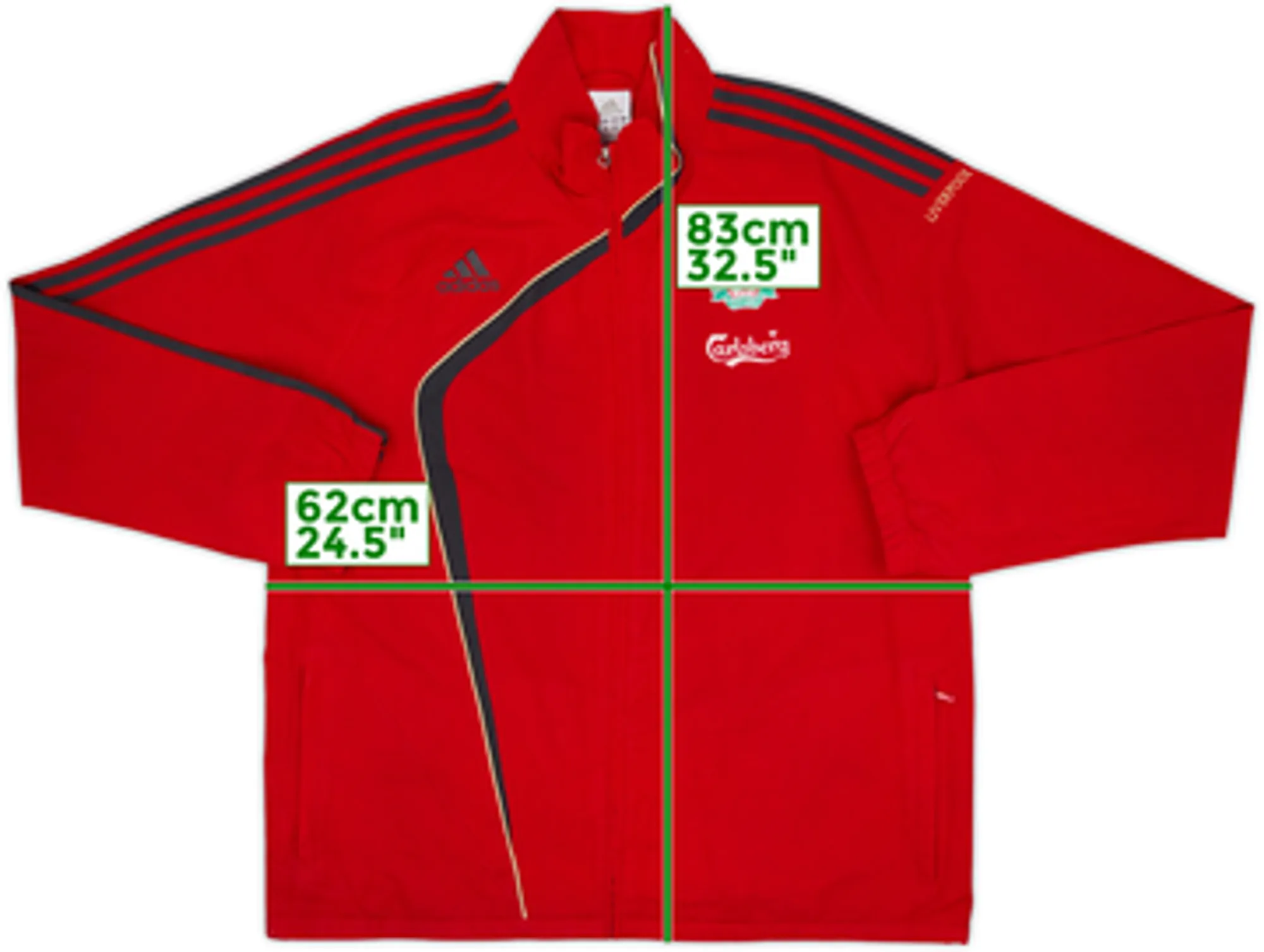 2009-10 Liverpool adidas Track Jacket - 6/10 - (L)