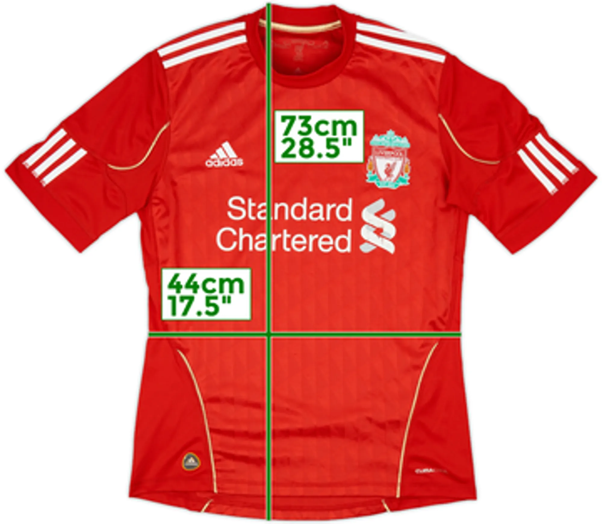 2010-12 Liverpool Home Shirt - 5/10 - (L)