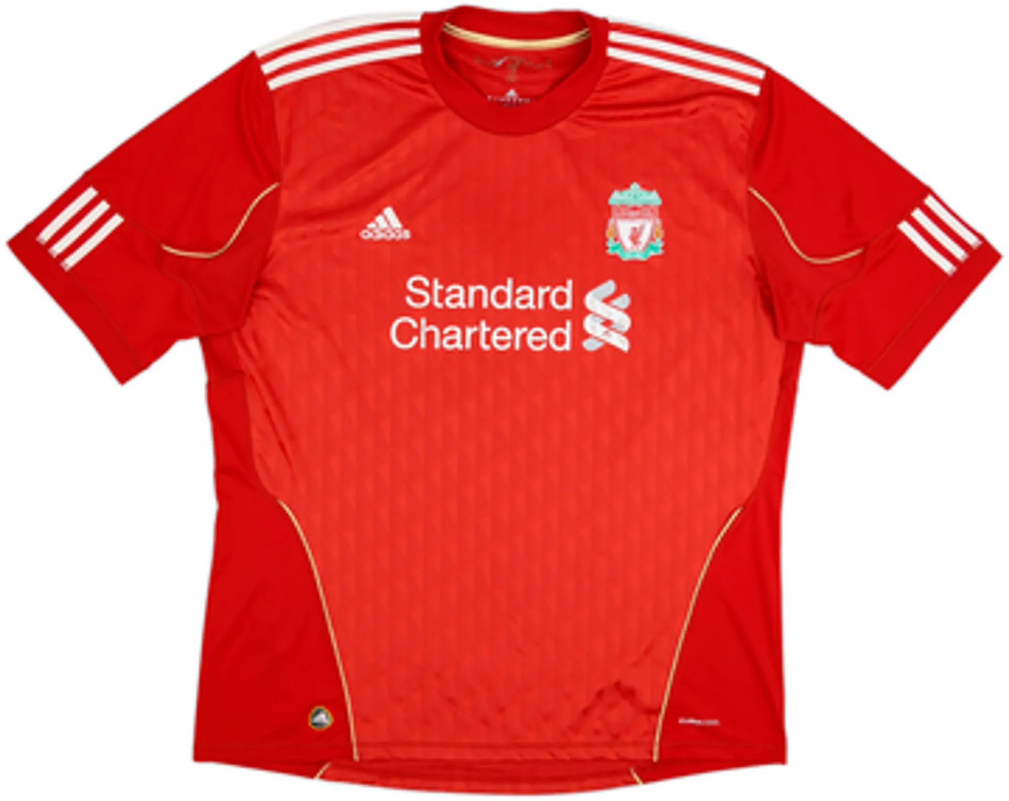 2010-12 Liverpool Home Shirt Gerrard #8 - 5/10 - (L)
