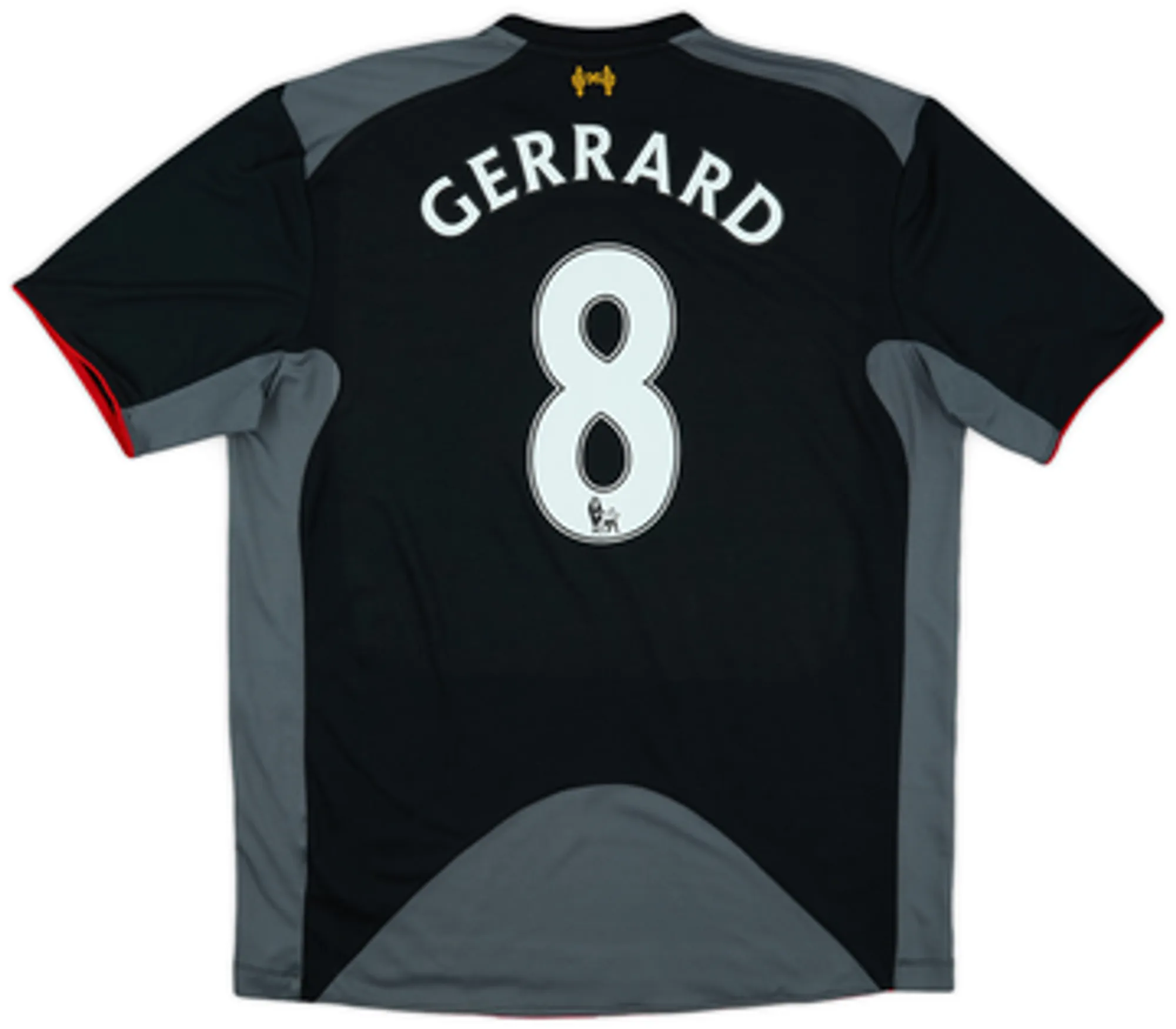 2012-13 Liverpool Away Shirt Gerrard #8EL