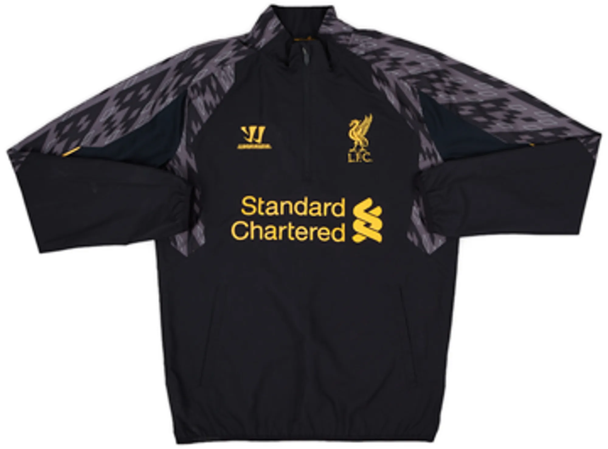 2013-14 Liverpool Warrior 1/4 Zip Windbreaker - 7/10 - (S)
