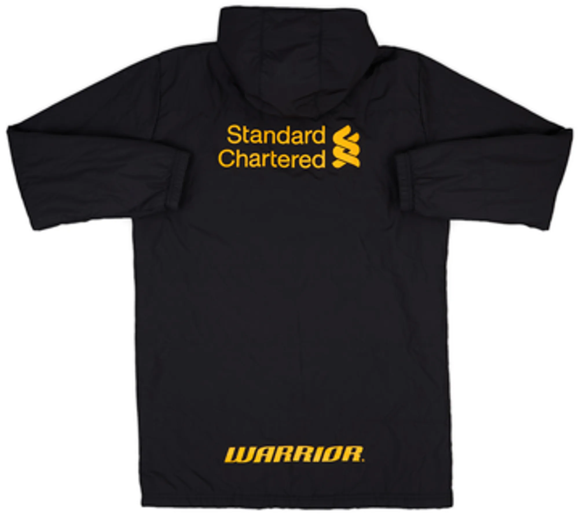 2013-14 Liverpool Warrior Hooded Padded Bench Coat - 6/10 - (M)