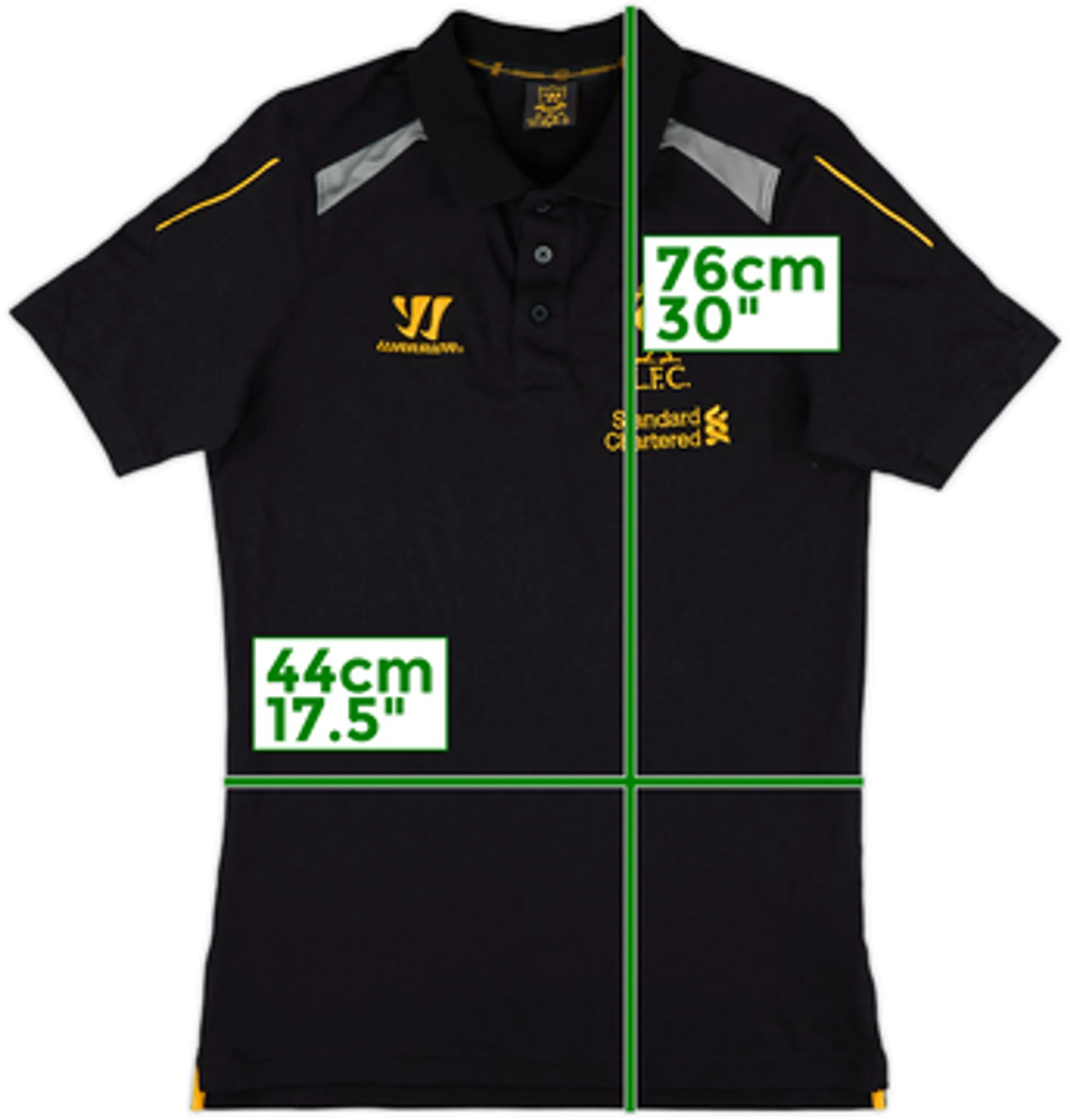 2013-14 Liverpool Warrior Polo Shirt - 10/10 - (S)