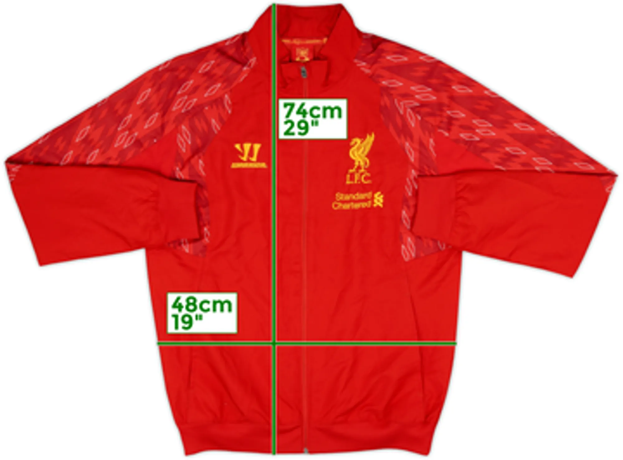2013-14 Liverpool Warrior Track Jacket - 6/10 - (L)
