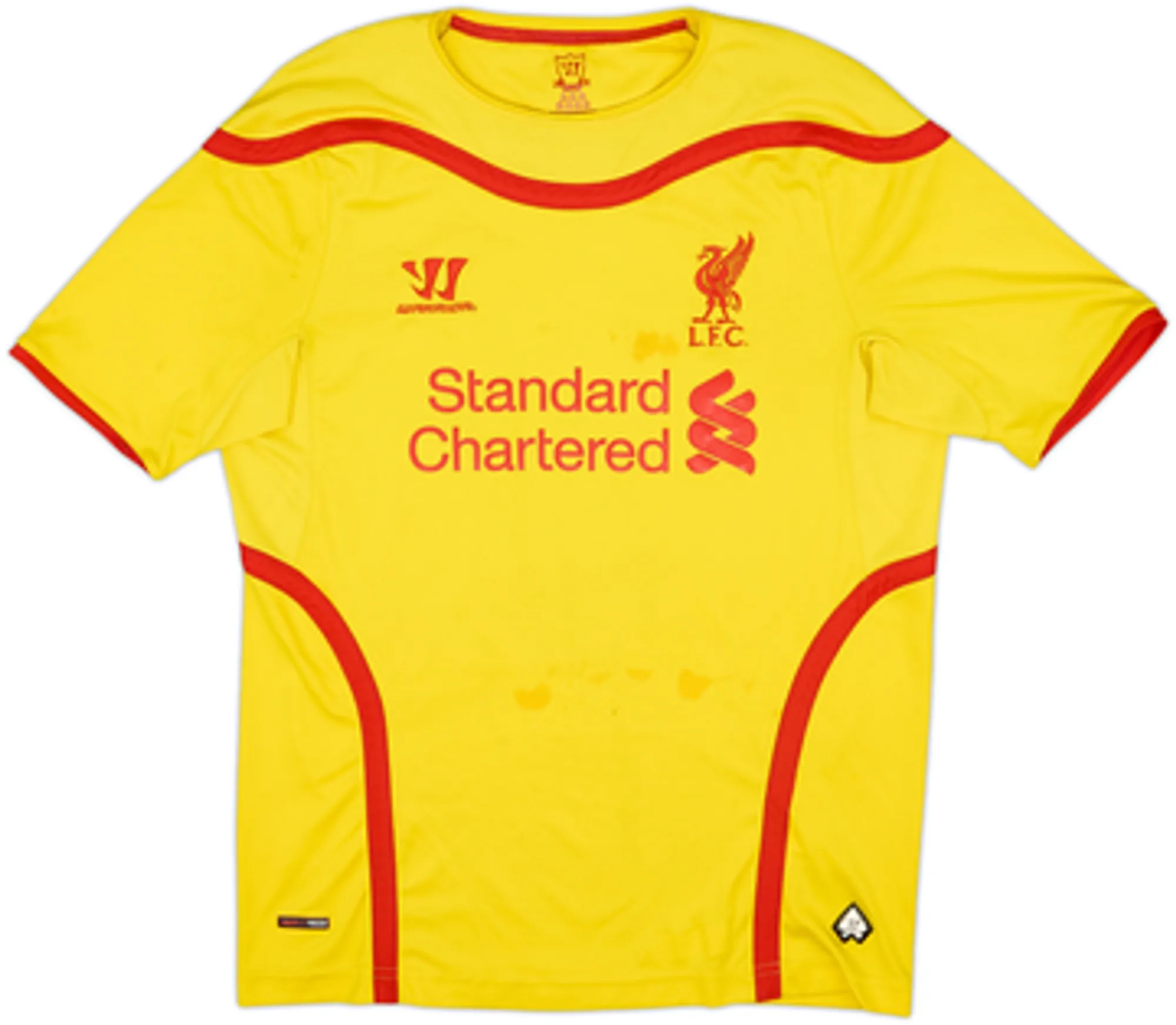 2014-15 Liverpool Away Shirt Gerrard #8 - 5/10 - (L)