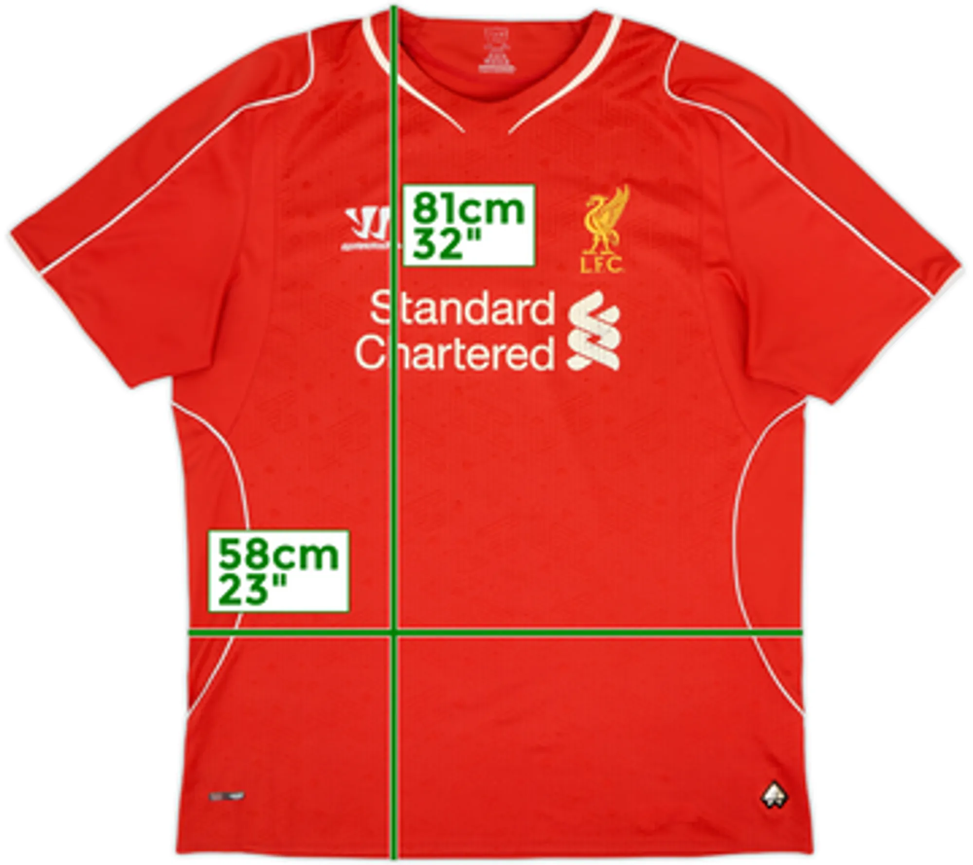 2014-15 Liverpool Home Shirt - 5/10 - (L)