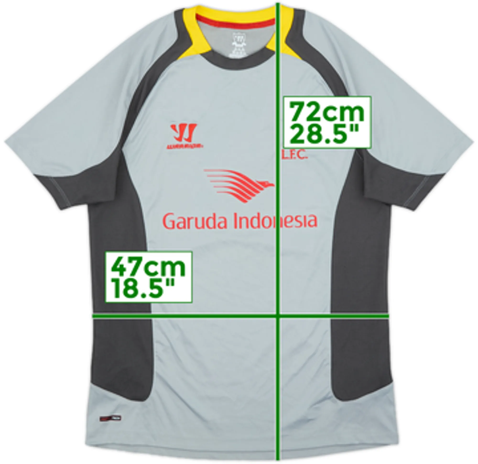 2014-15 Liverpool Warrior Training Shirt - 10/10 - (M)