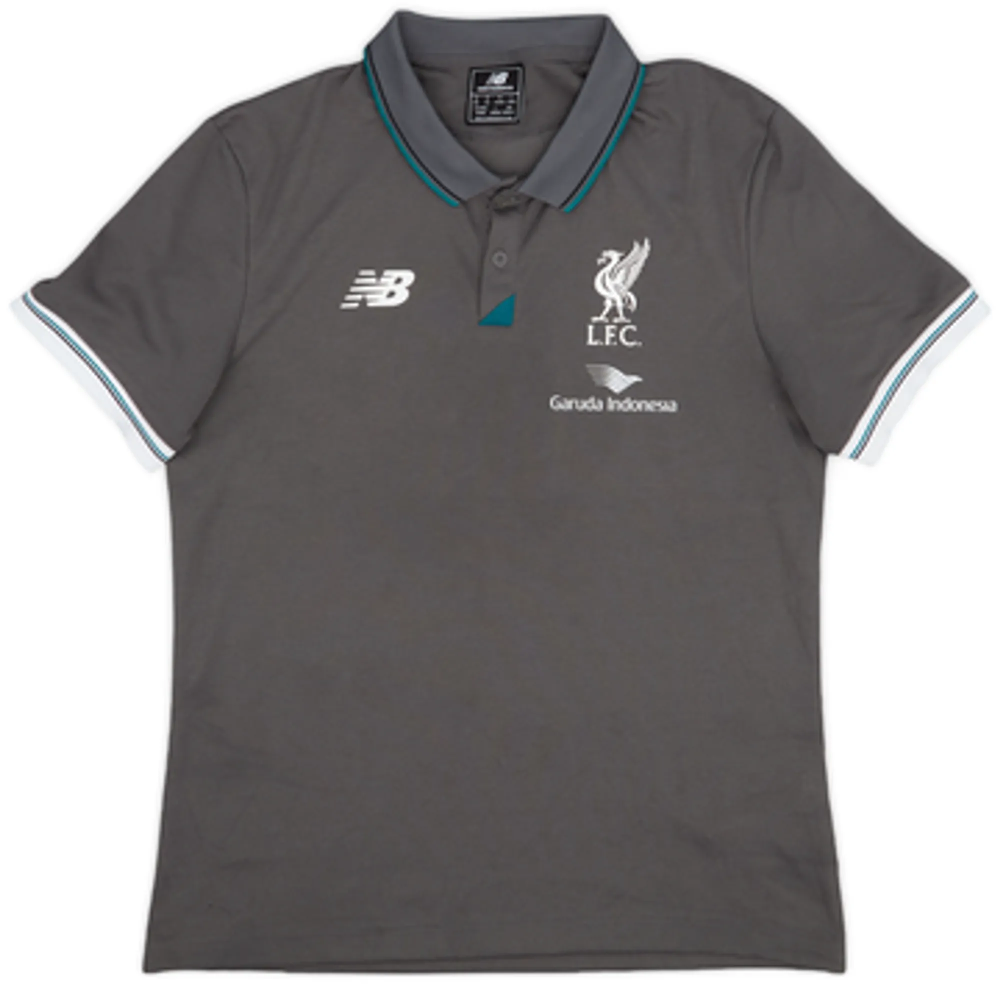 2015-16 Liverpool New Balance Polo Shirt - 7/10 - (L)