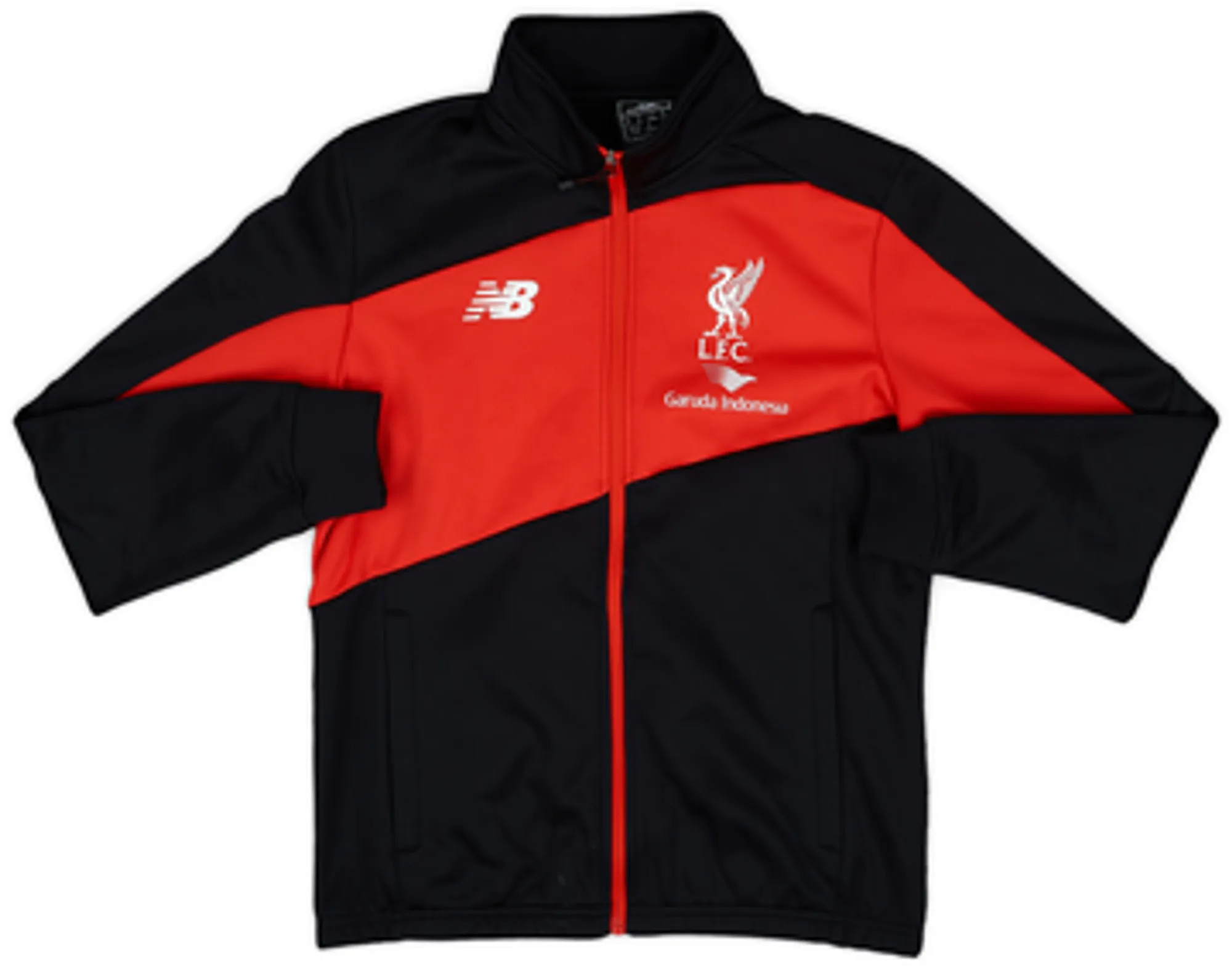 2015-16 Liverpool New Balance Track Jacket - 7/10 - (L)