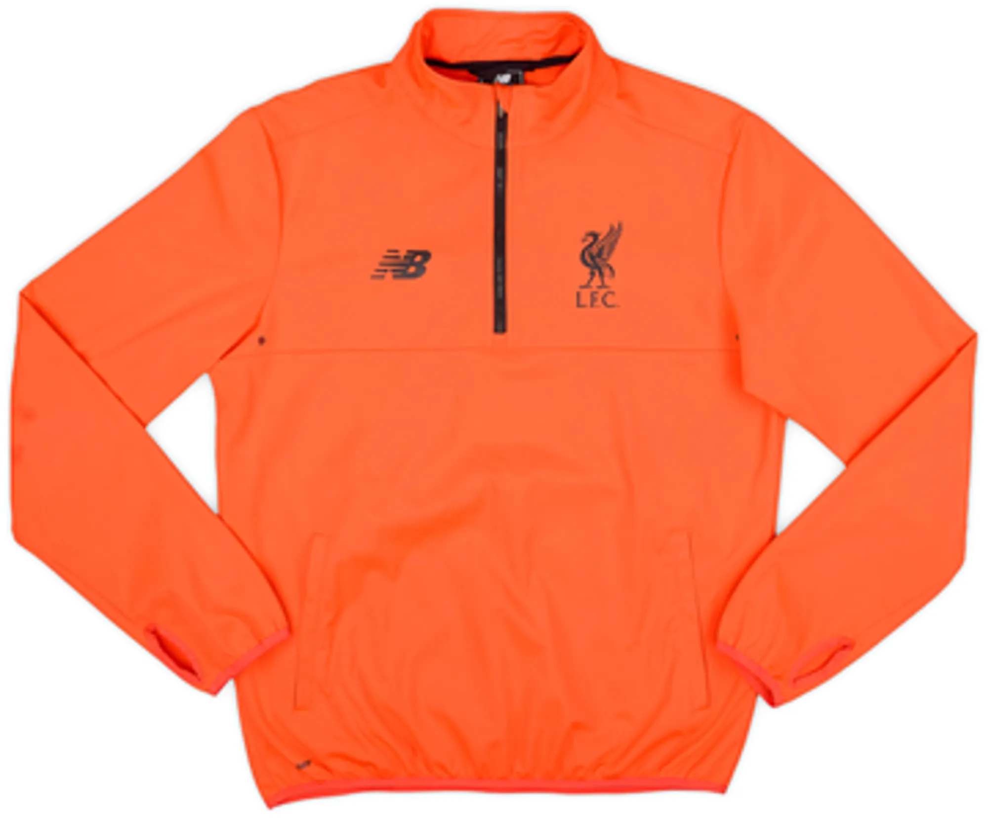 2016-17 Liverpool New Balance 1/4 Zip Drill Top - 6/10 - (L)