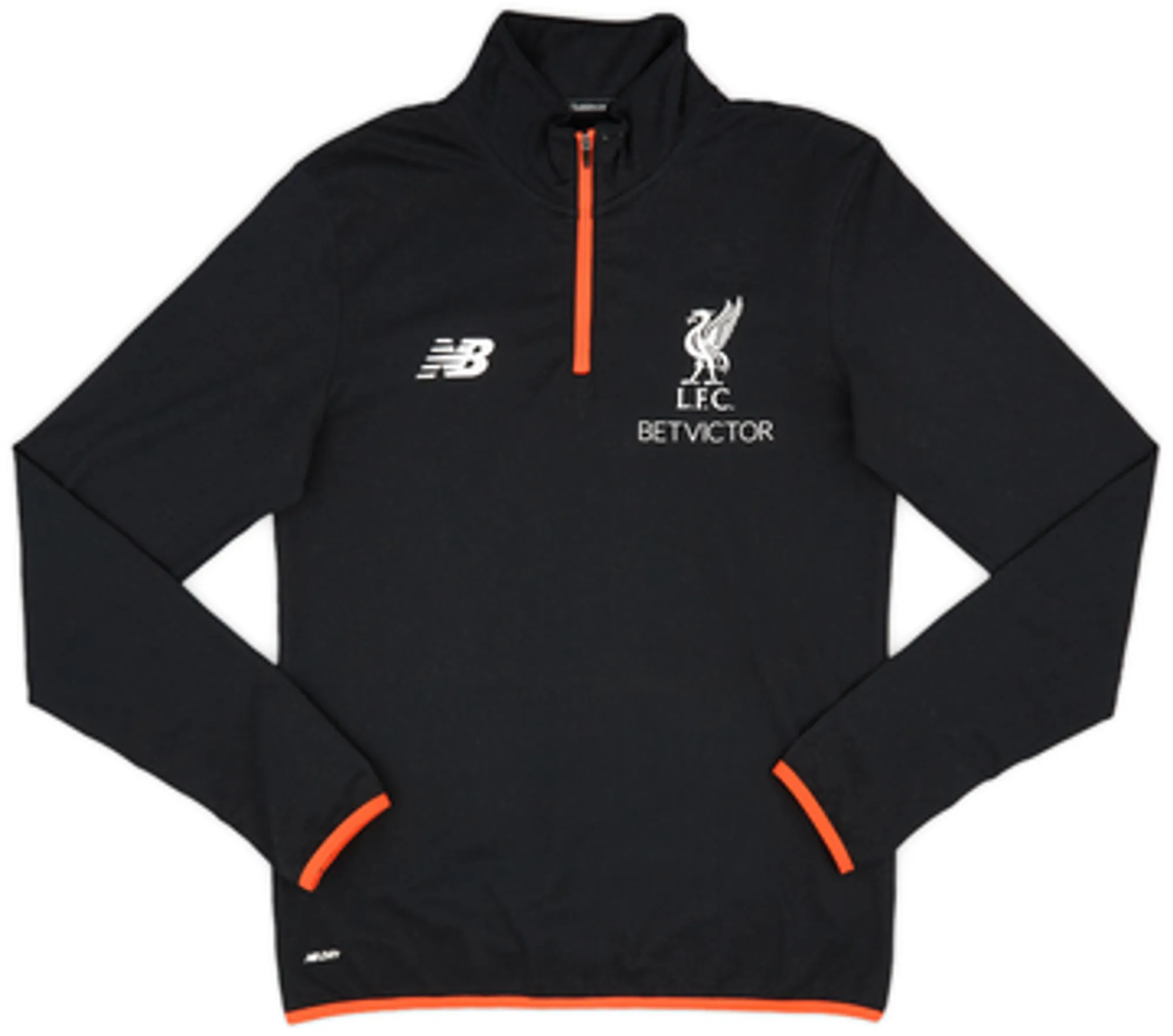 2016-17 Liverpool New Balance 1/4 Zip Training Top - 6/10 - (S)