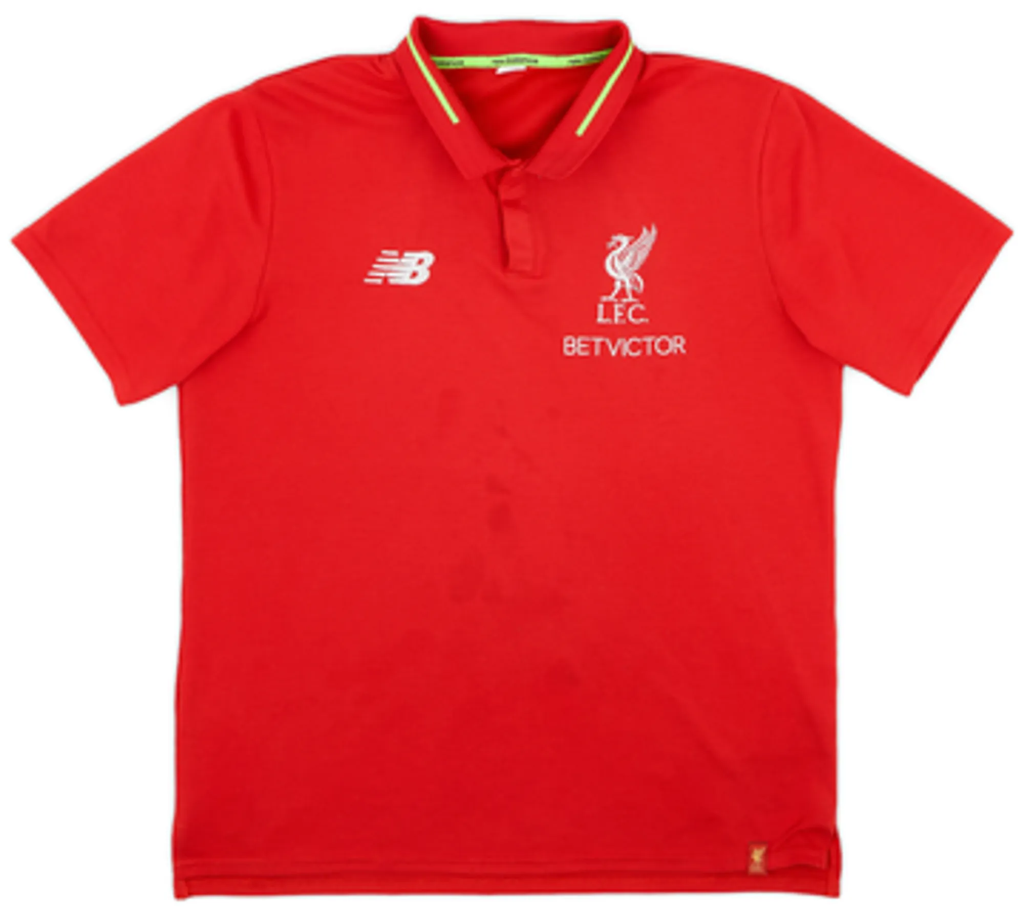 2016-17 Liverpool New Balance Polo Shirt - 6/10 - (M)