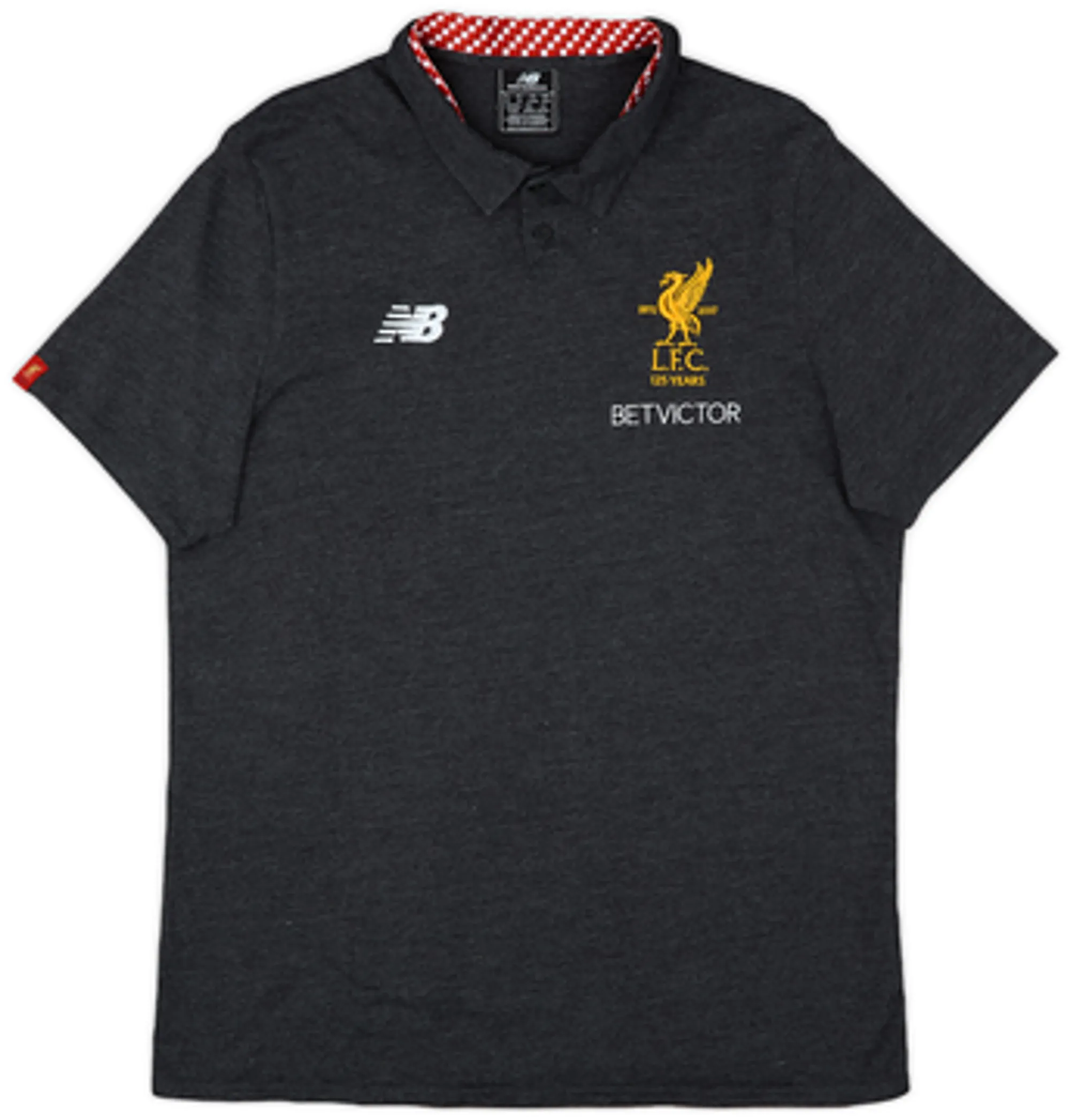 2016-17 Liverpool New Balance Polo Shirt - 9/10 - (L)
