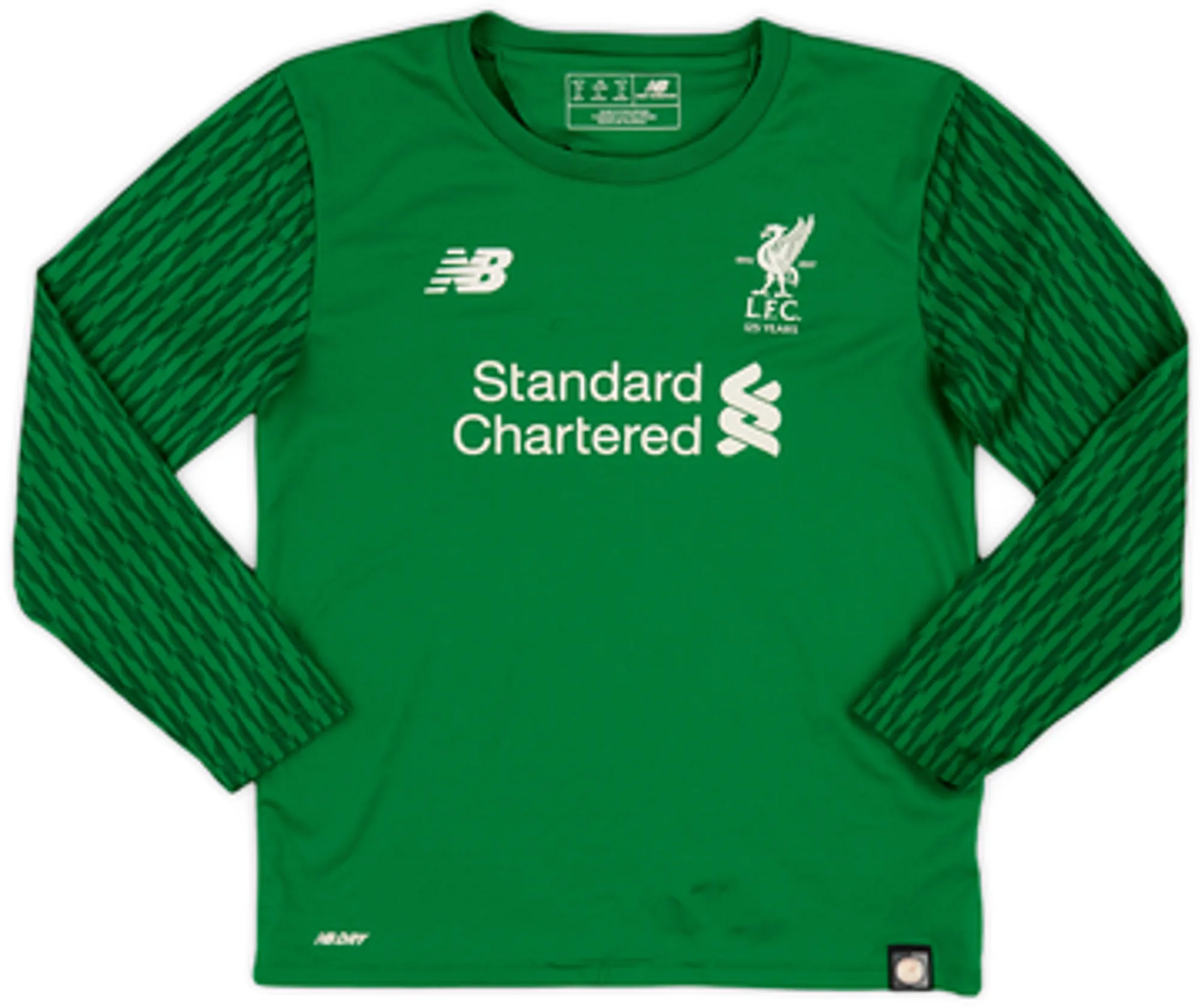2017-18 Liverpool '125 Years' GK Shirt - 6/10 - (6-7 Years)