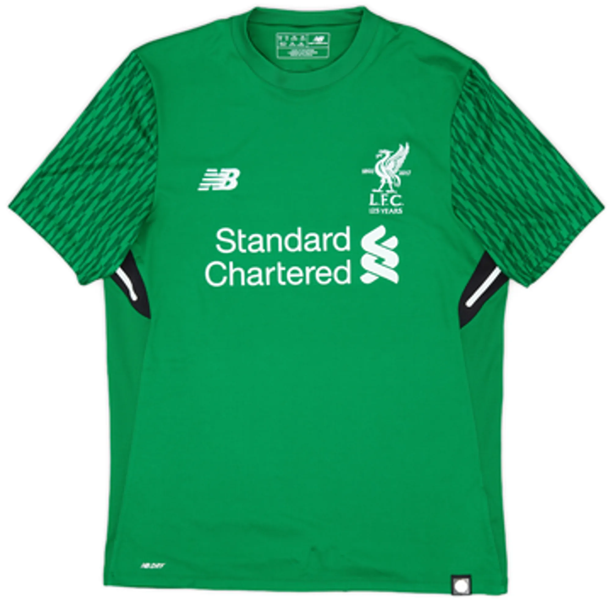 2017-18 Liverpool '125 Years' GK Shirt - 7/10 - (XL.Boys)