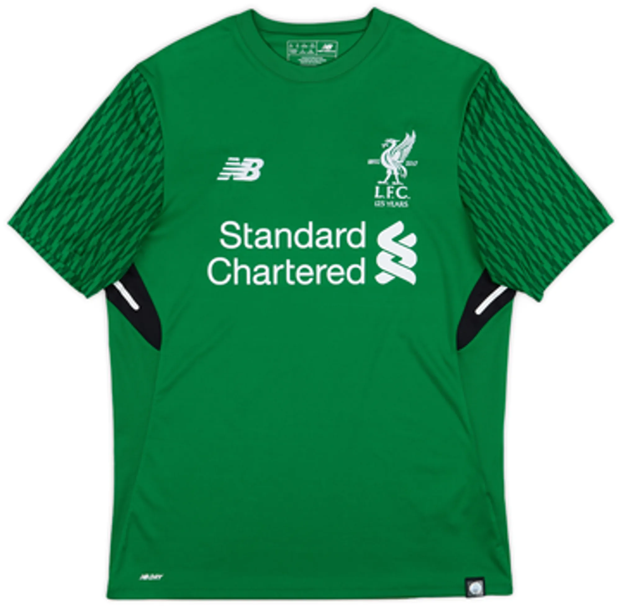 2017-18 Liverpool '125 Years' GK S/S Shirt - 8/10 - (S)