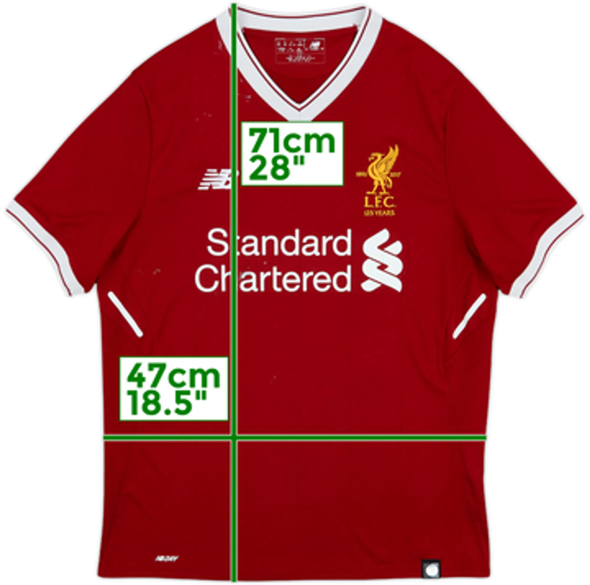 2017-18 Liverpool 125 Years Home Shirt - 4/10 - (S)