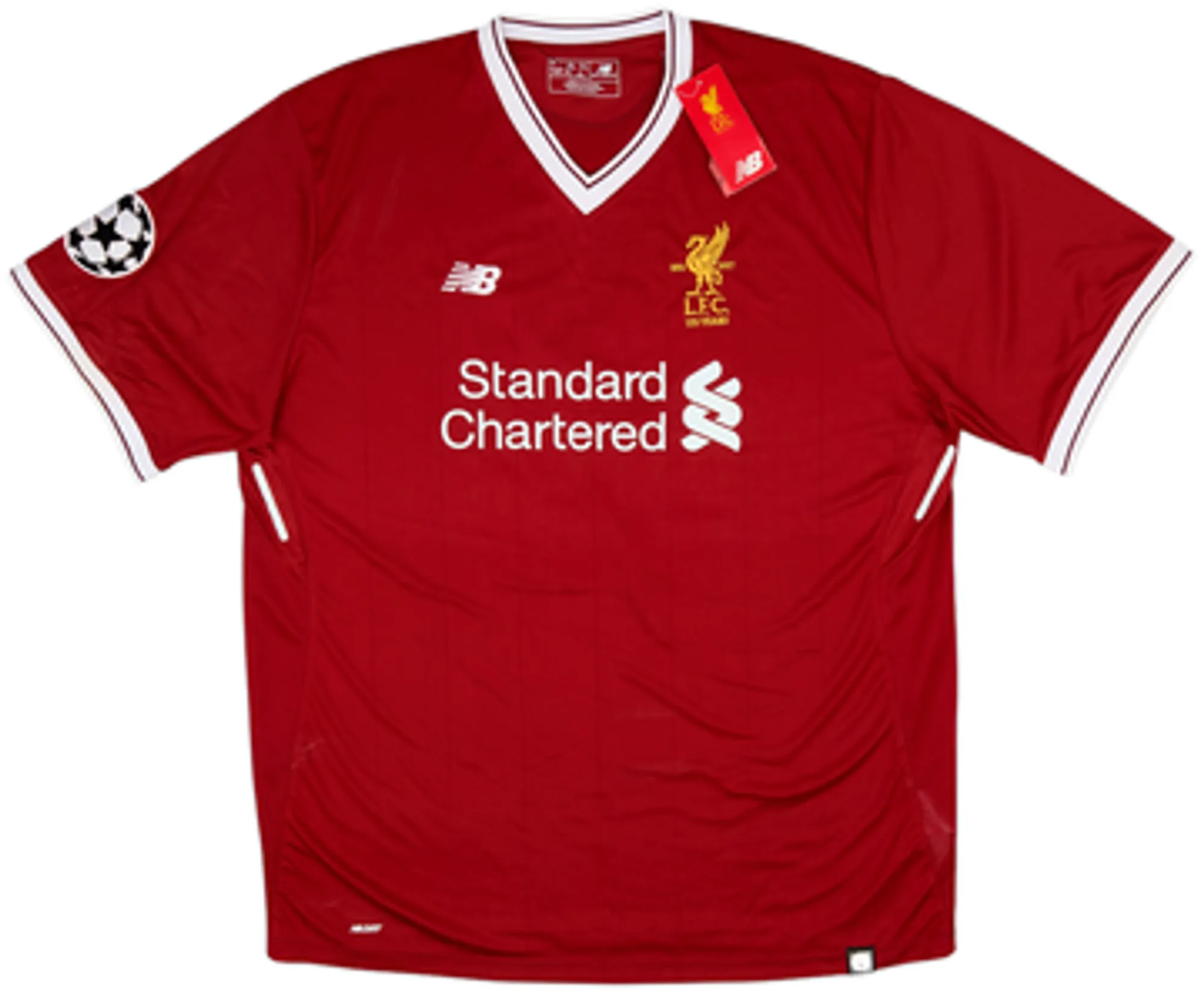 2017-18 Liverpool 125 Years Home Shirt Chamberlain #21 (4XL)