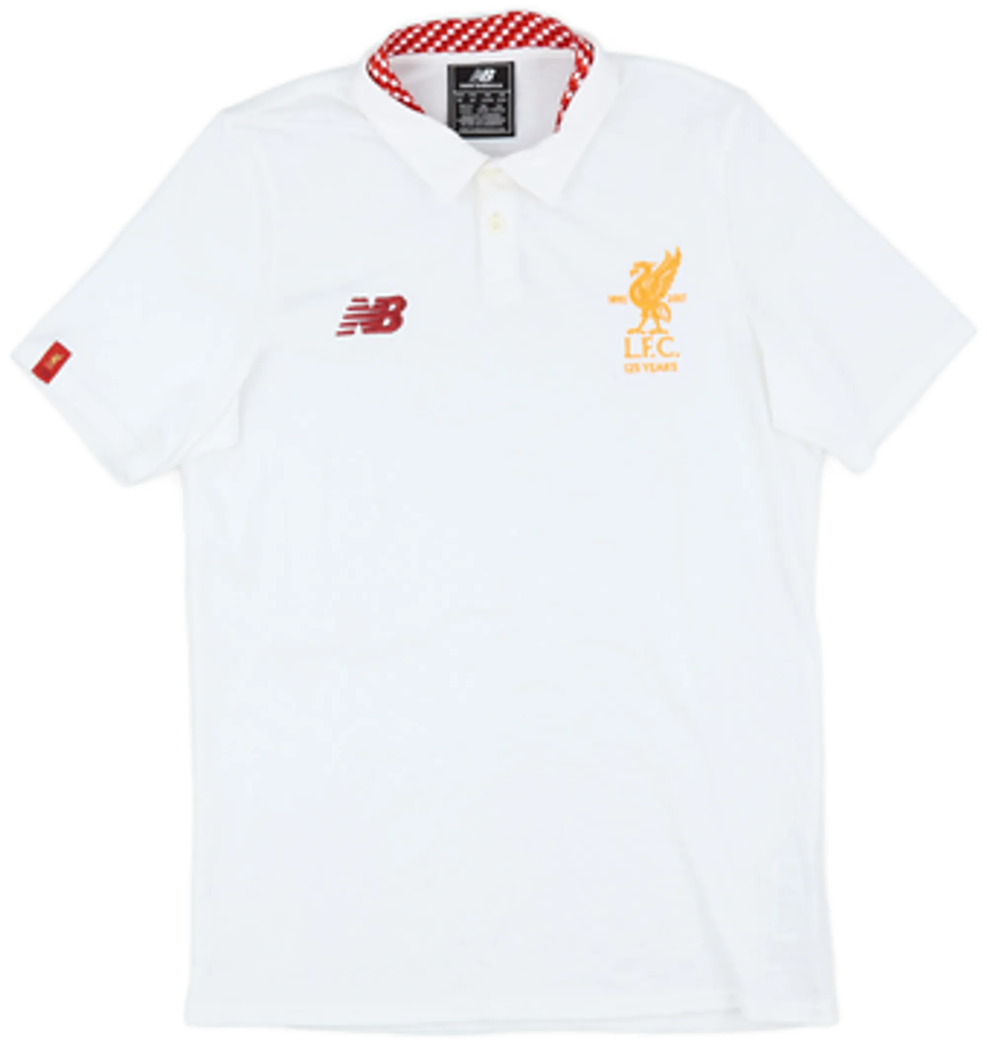 2017-18 Liverpool New Balance Polo Shirt - 9/10 - (L)