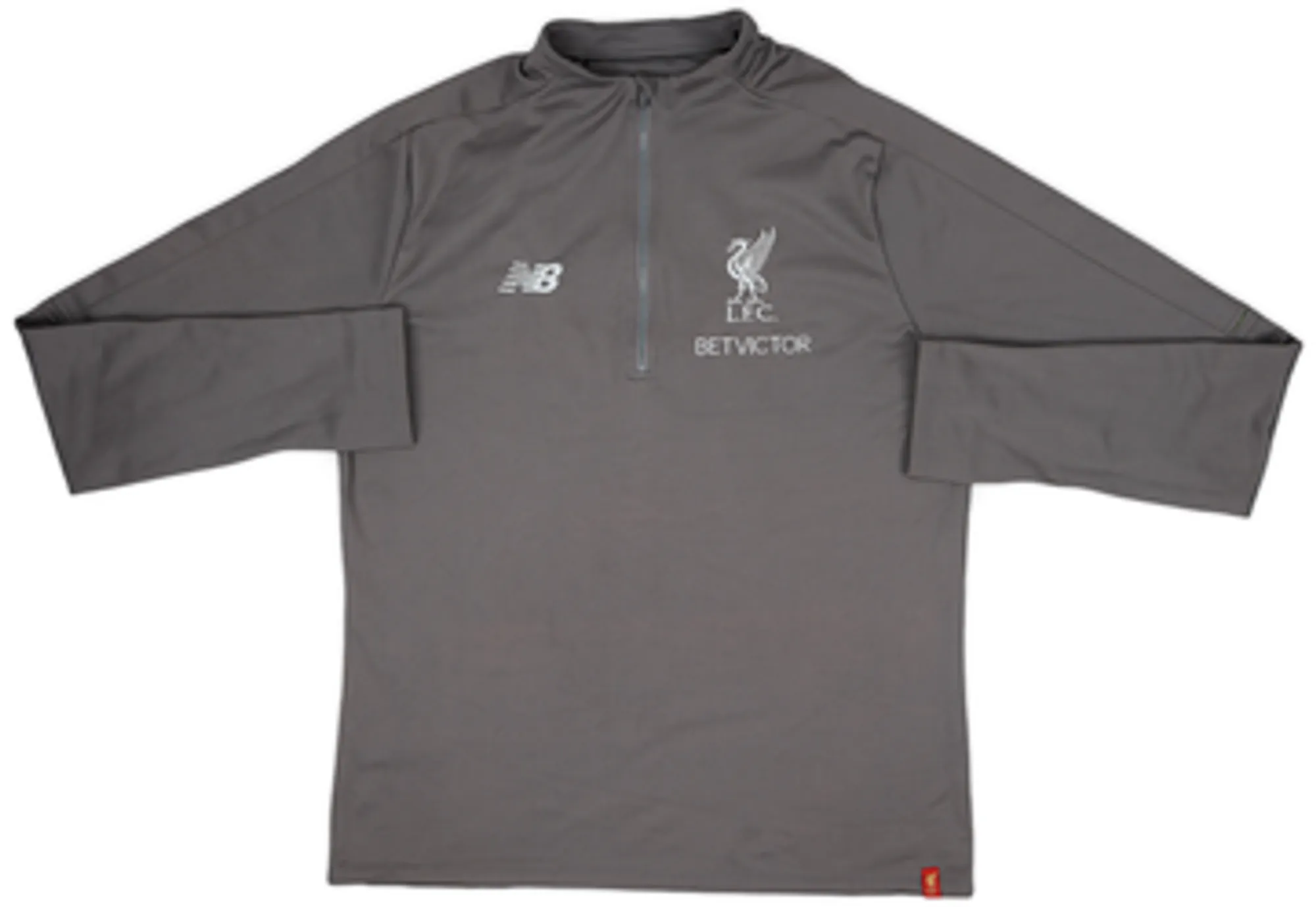2018-19 Liverpool 1/4 Zip Training Top - 7/10 - (L)