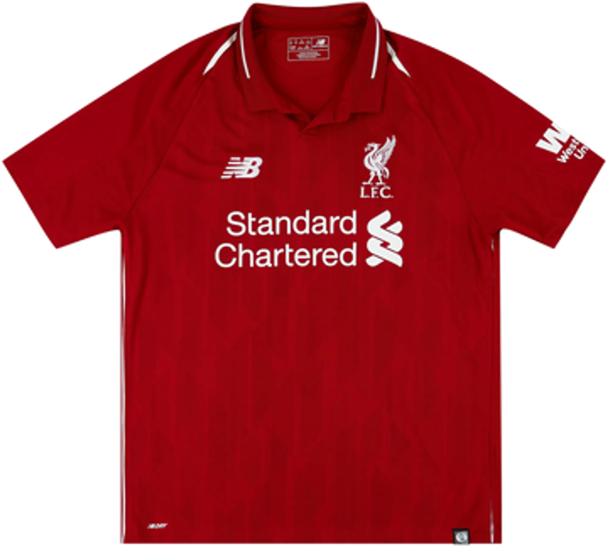 2018-19 Liverpool Home Shirt Virgil #4 - 6/10 - (S)