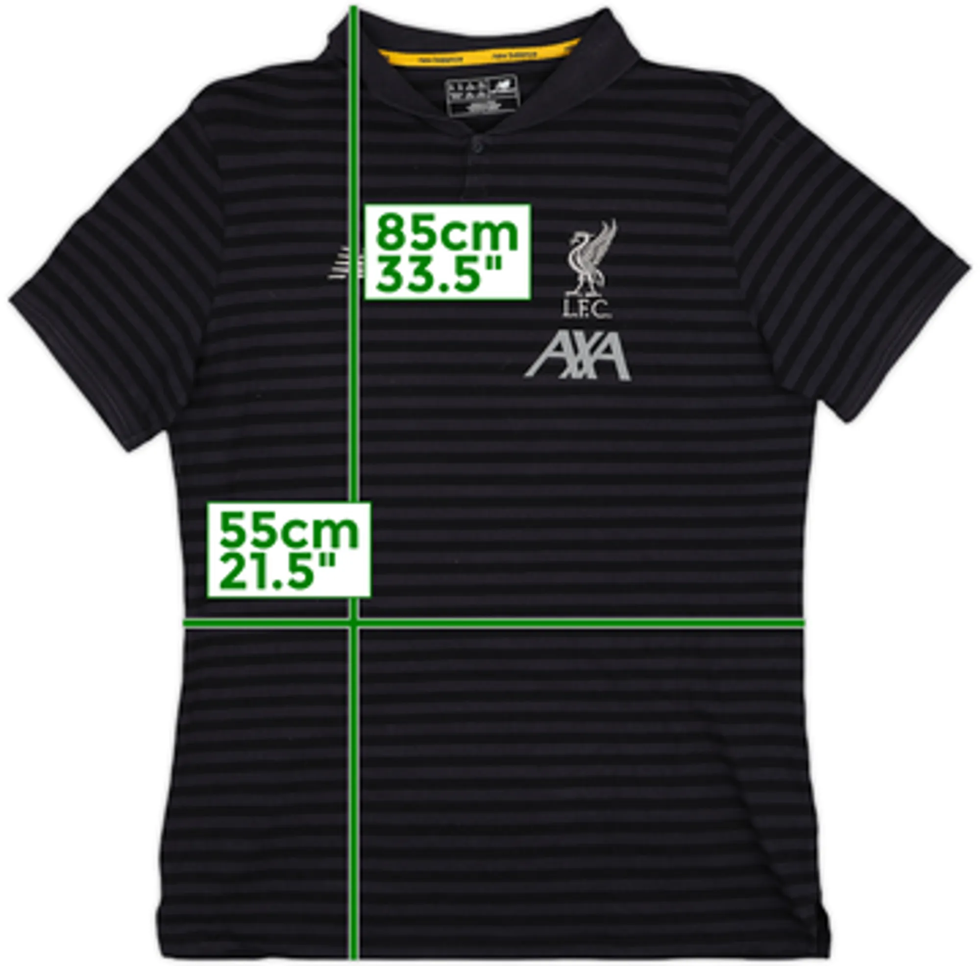 2018-19 Liverpool New Balance Polo Shirt - 9/10 - (M)