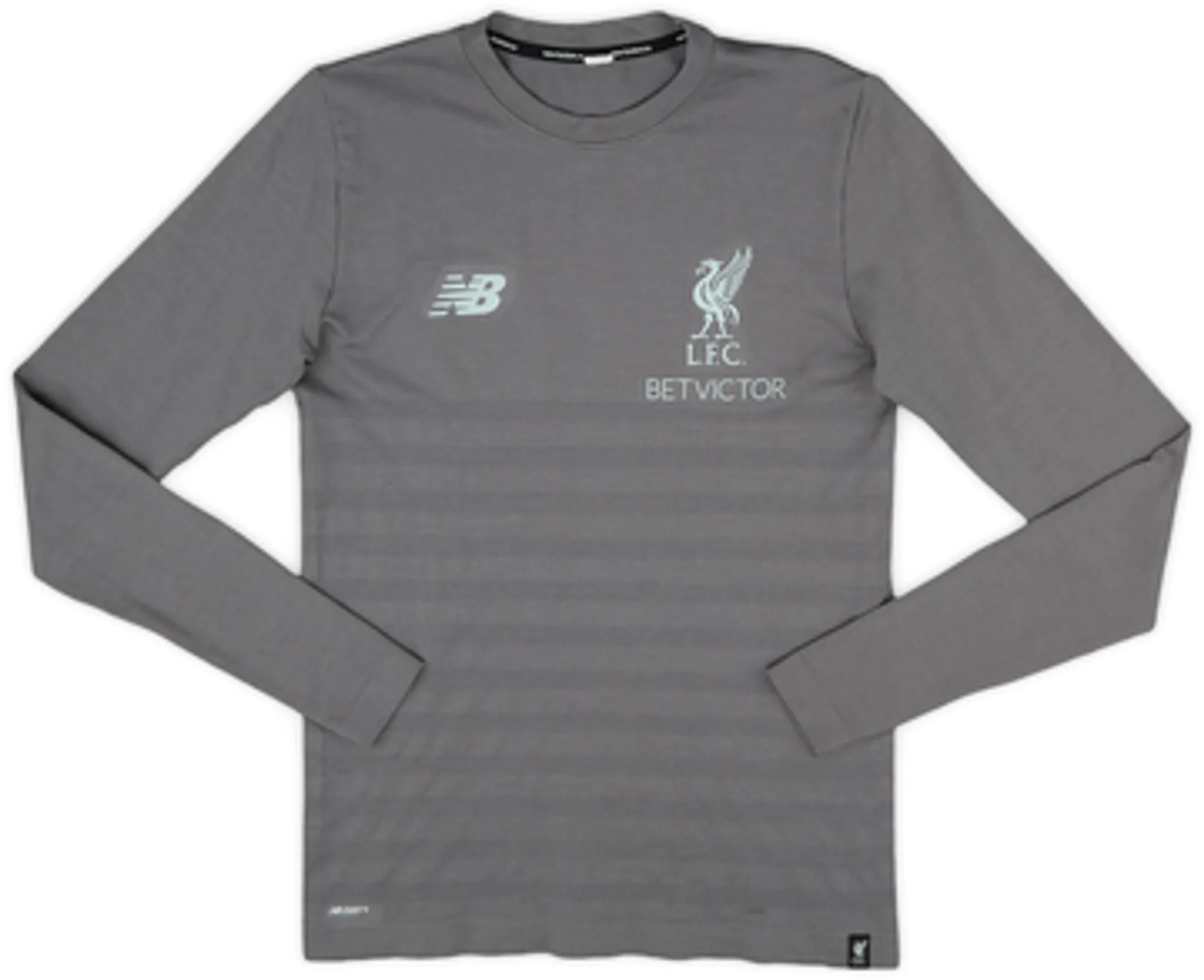 2018-19 Liverpool New Balance Training L/S Shirt - 9/10 - (S)