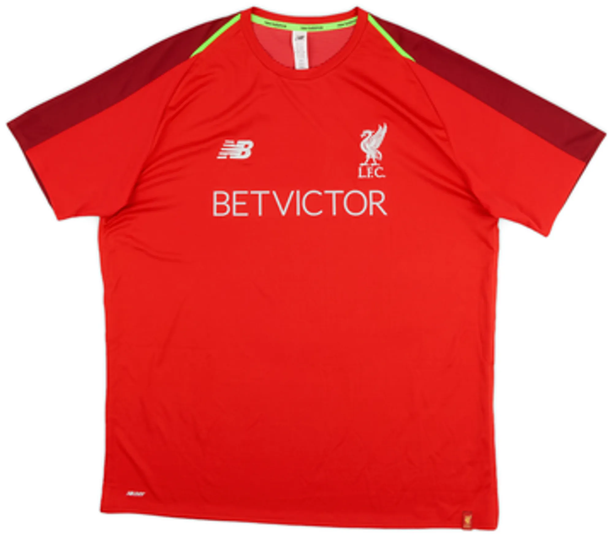 2018-19 Liverpool New Balance Training Shirt - 9/10 - (M)