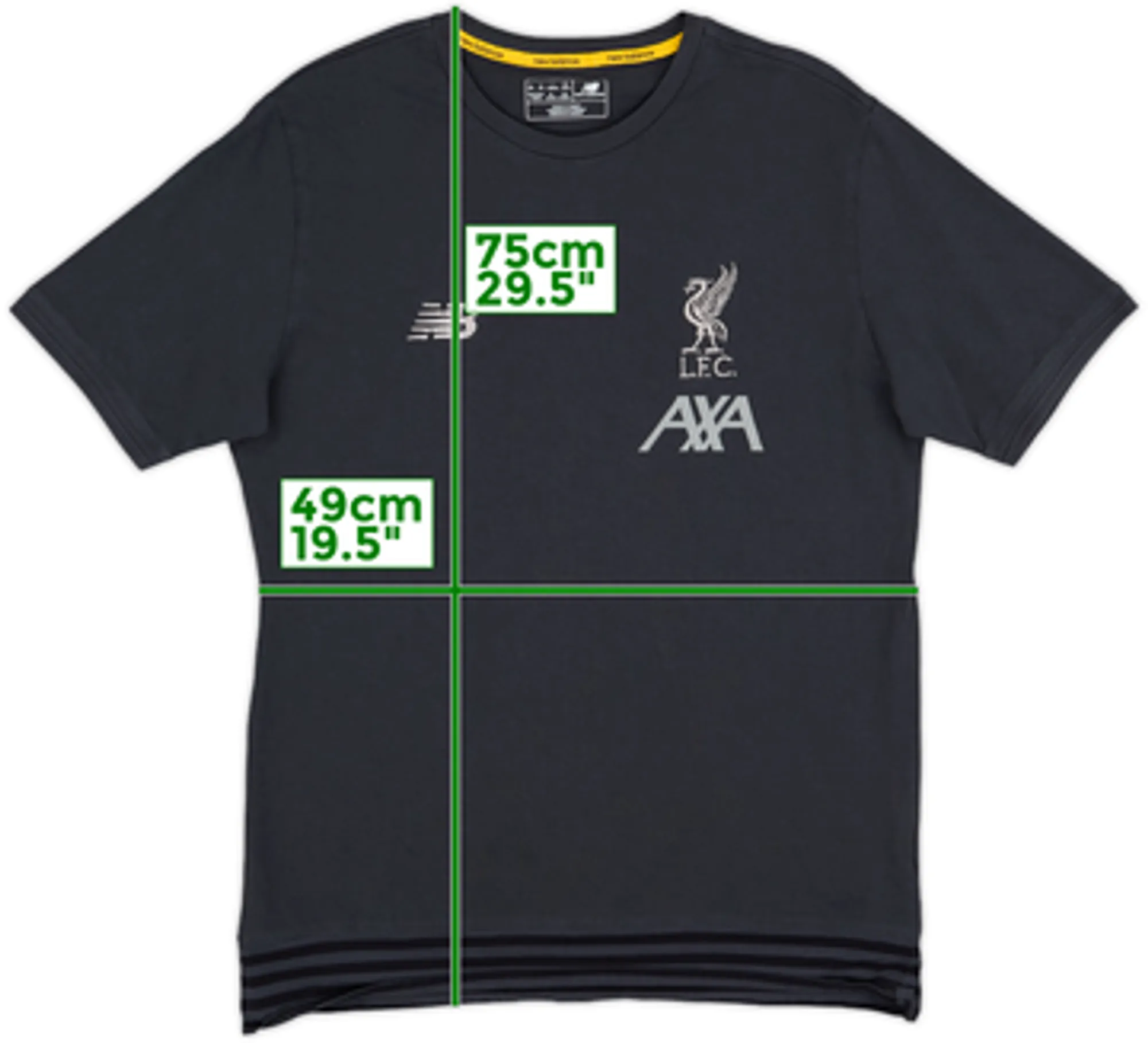 2019-20 Liverpool New Balance Cotton Tee - 7/10 - (L)
