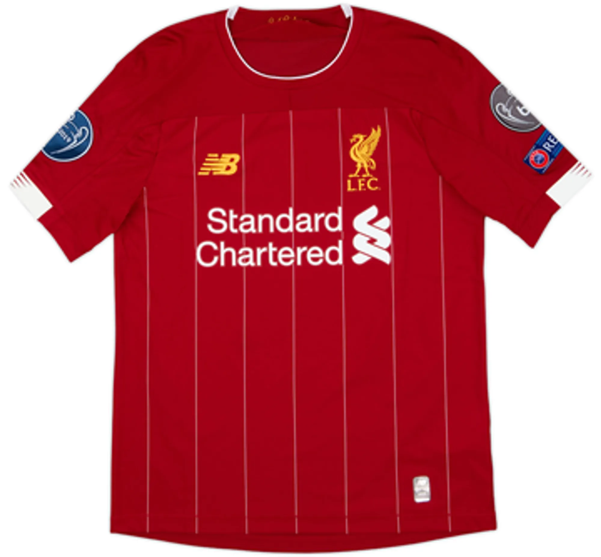 2019-20 Liverpool Home Shirt Virgil #4 - 10/10 - (S)