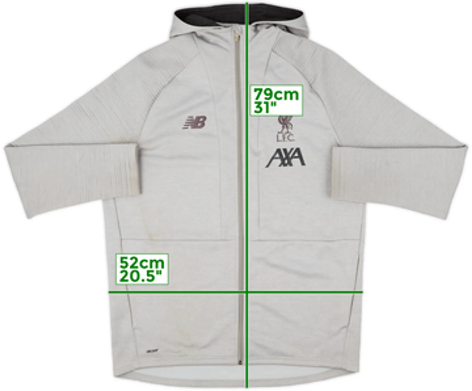 2019-20 Liverpool New Balance Hooded Track Jacket - 5/10 - (XL)