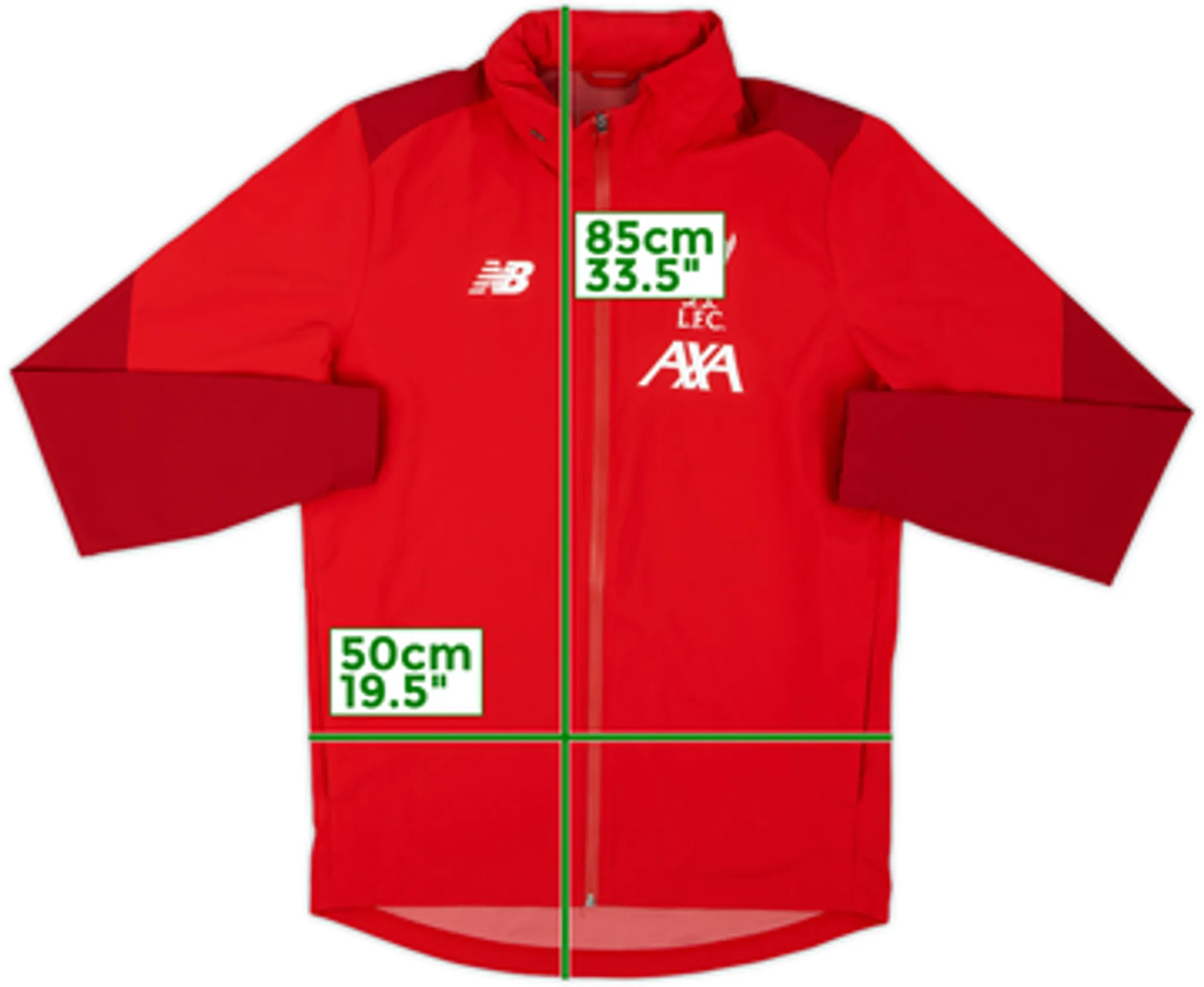 2019-20 Liverpool New Balance Hooded Track Jacket - 10/10 - (M)