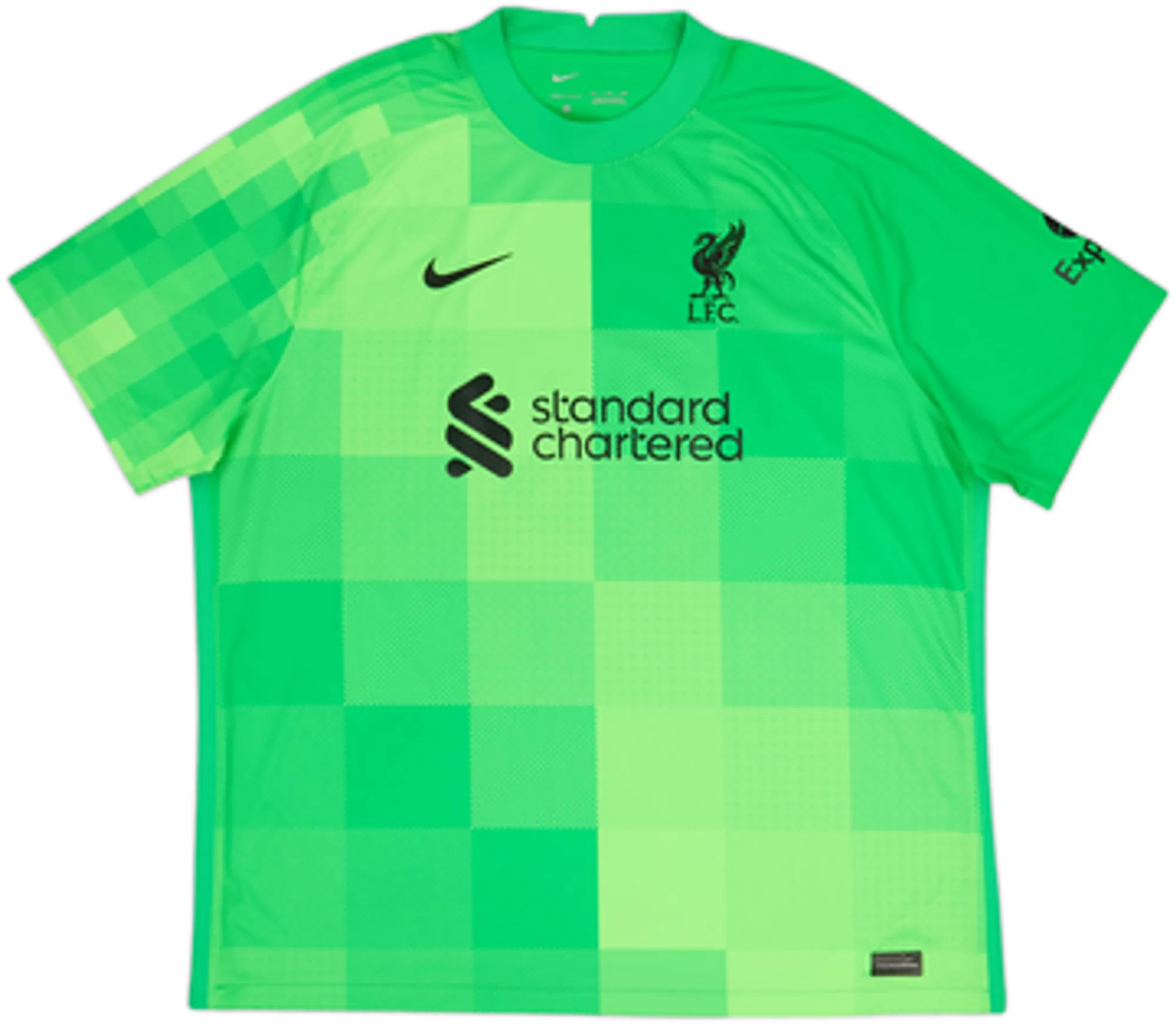 2021-22 Liverpool GK Shirt A.Becker #1 - 10/10 - (M)