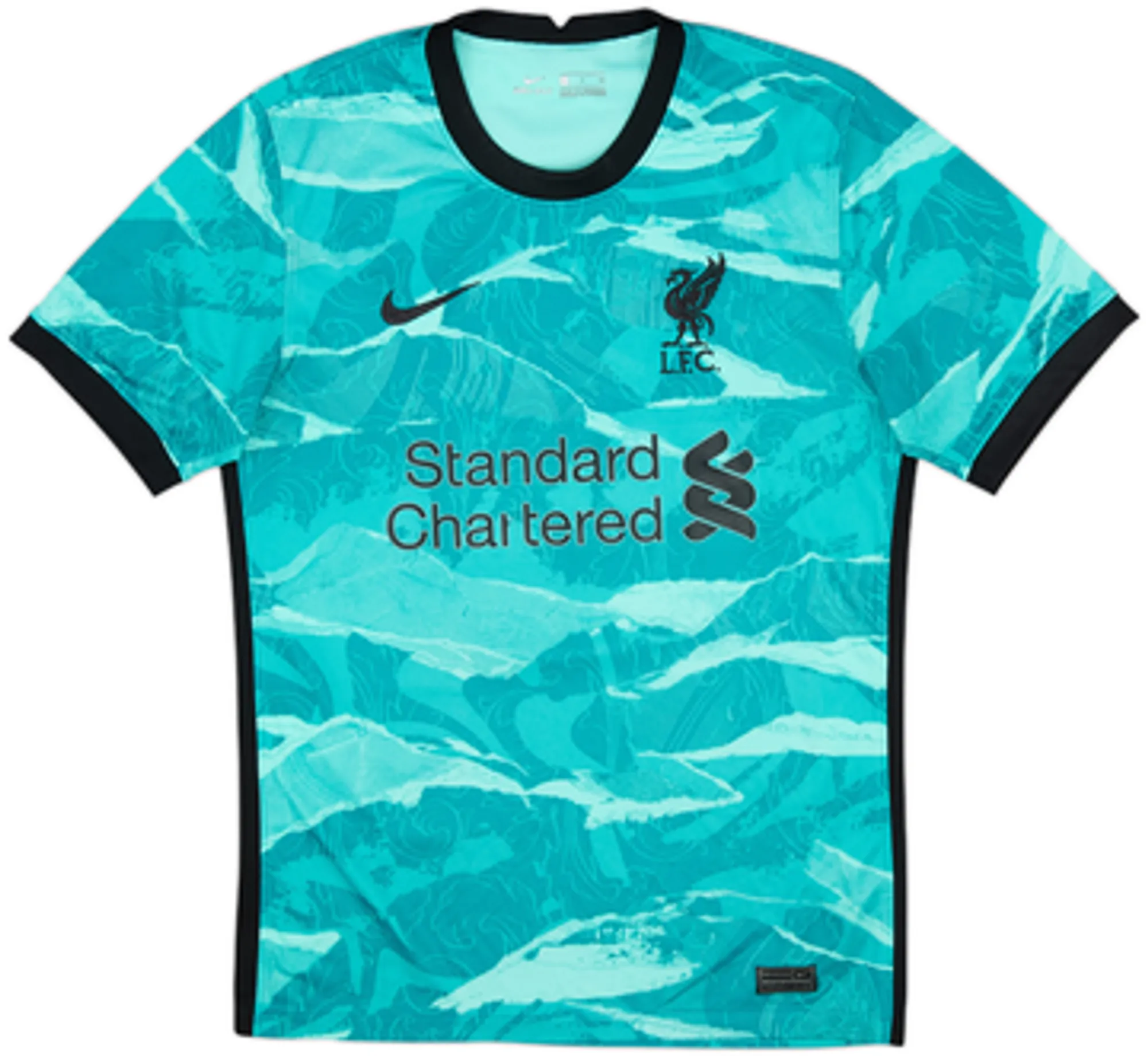 2020-21 Liverpool Away Shirt Virgil #4 - 5/10 - (S)