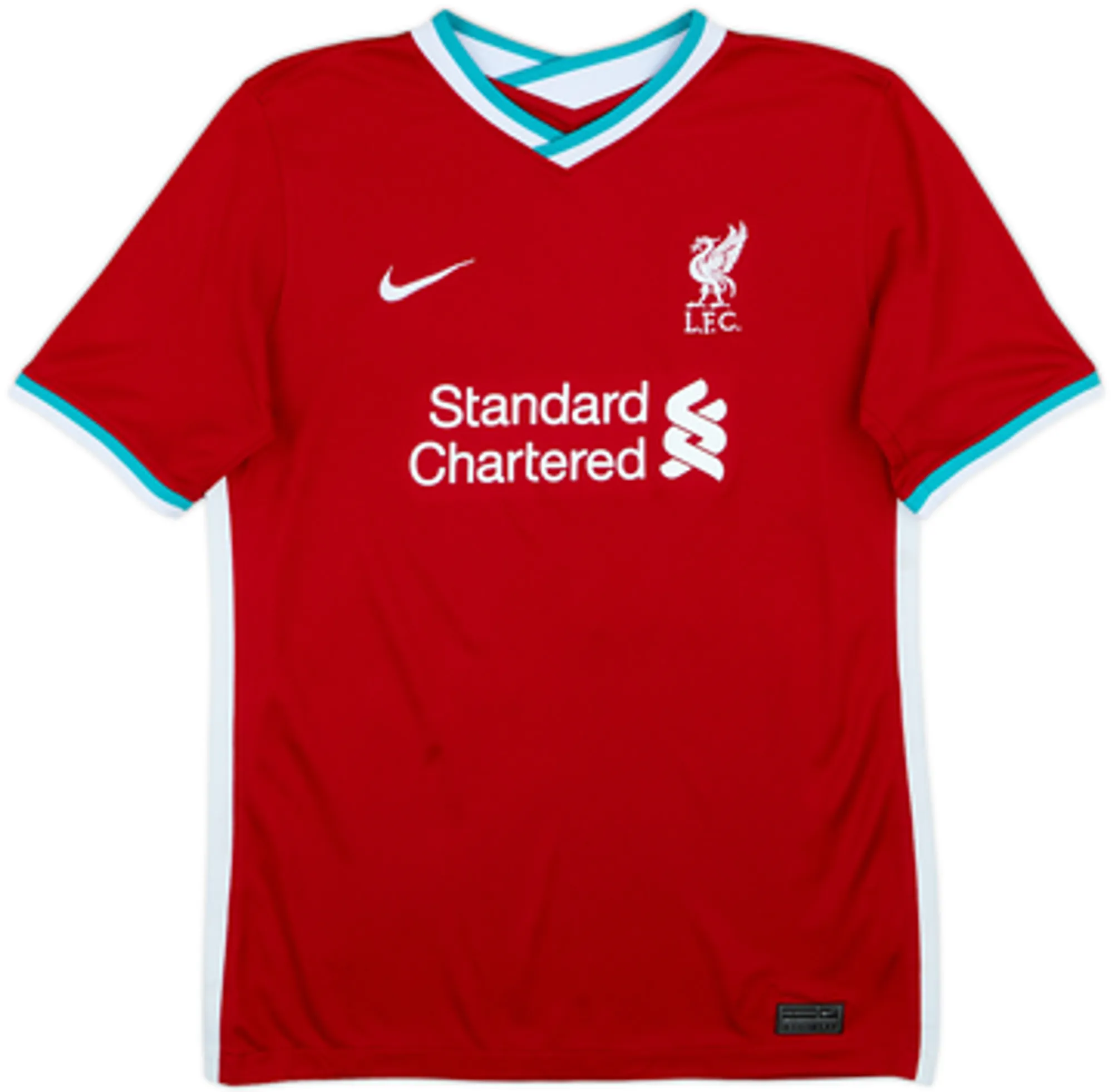 2020-21 Liverpool Home Shirt Virgil #4 - 10/10 - (XL.Boys)