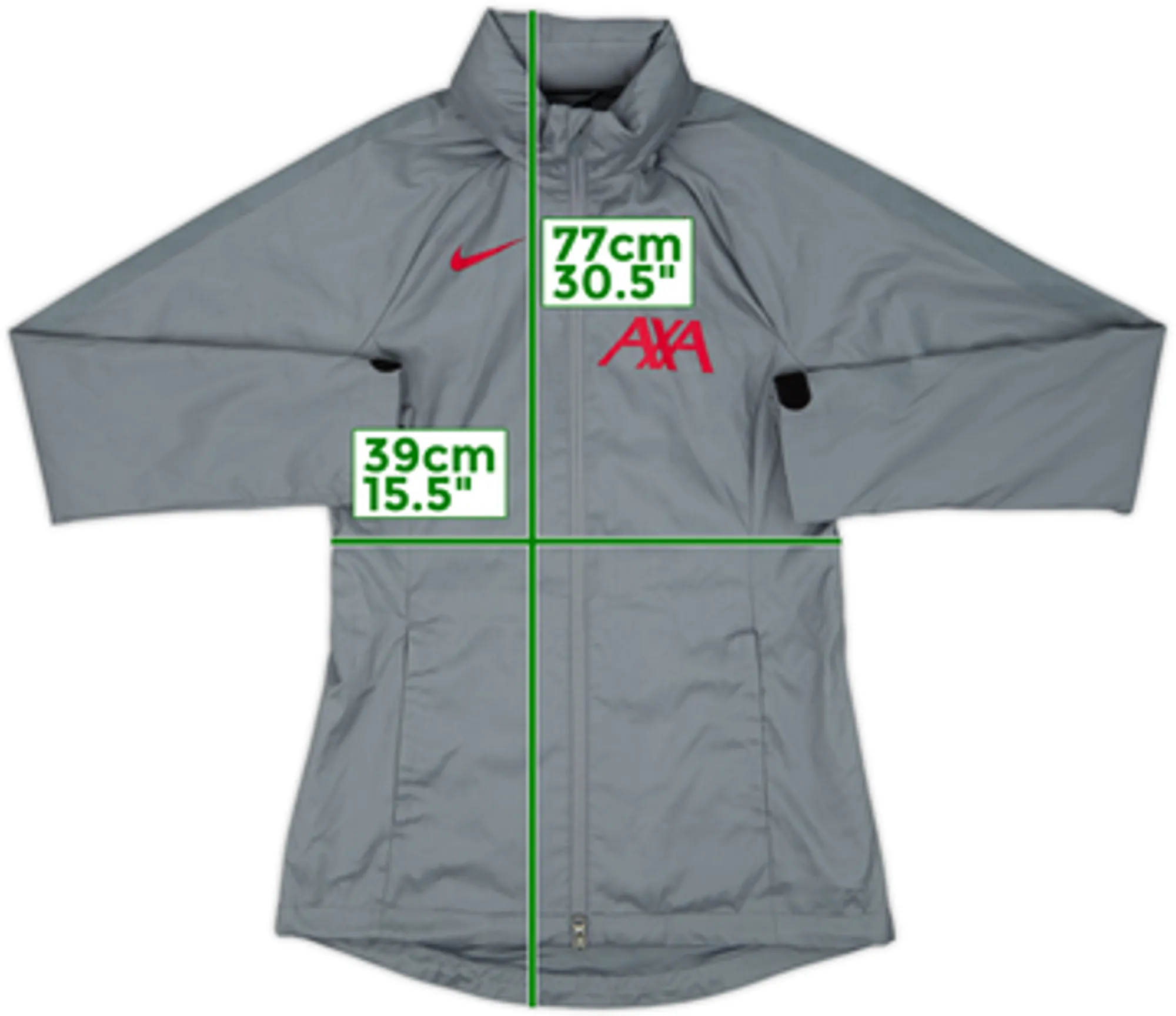 2020-21 Liverpool Nike Hooded Rain Jacket - 9/10 - (S)